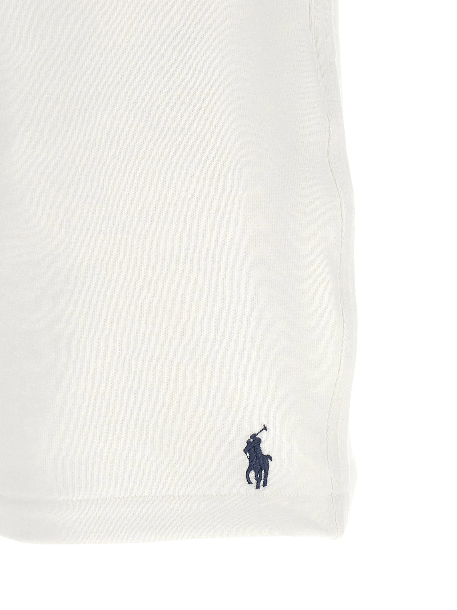 Cotton terry bermuda shorts