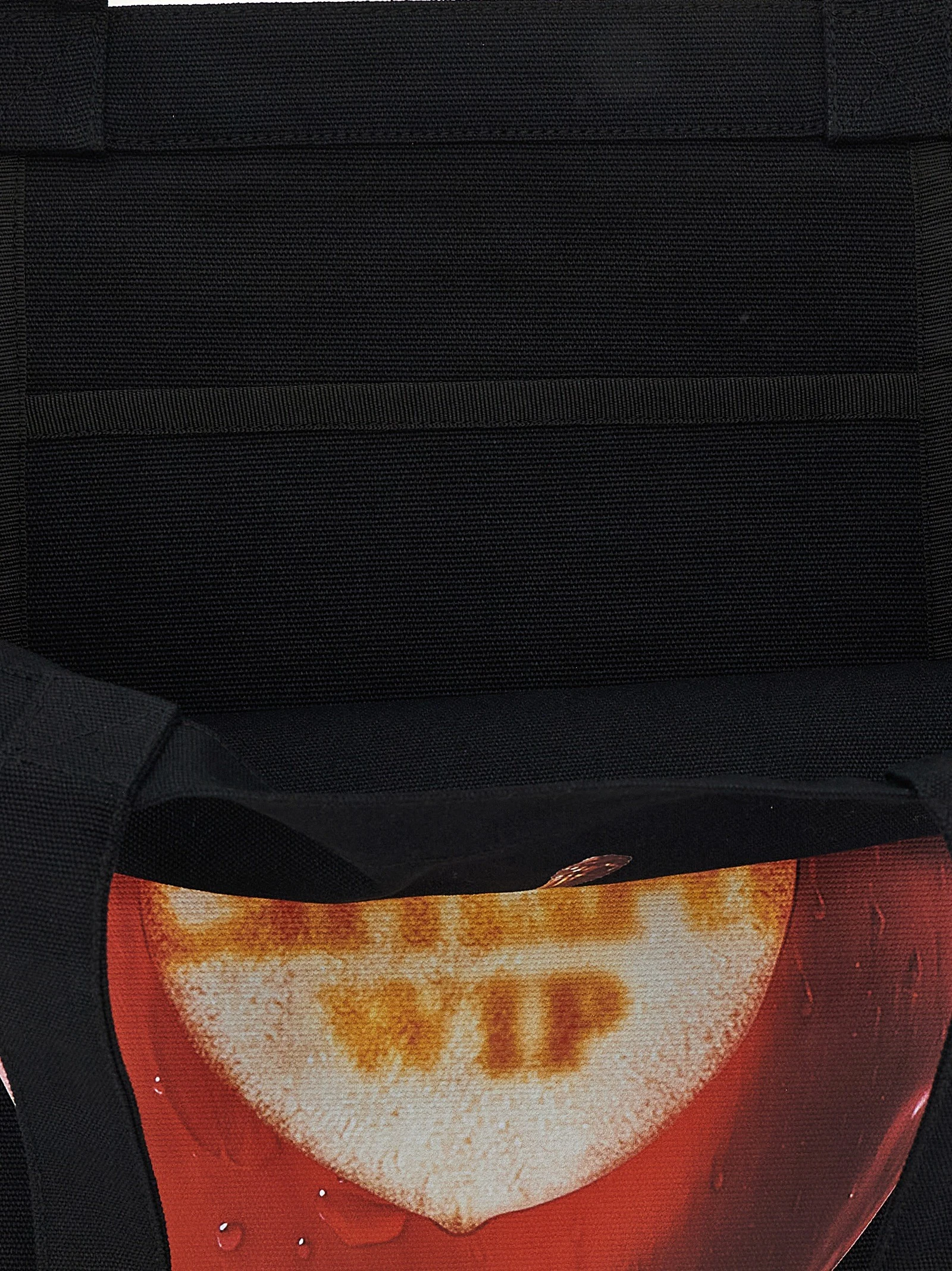 'Canvas Graphic Tote' shopping bag
