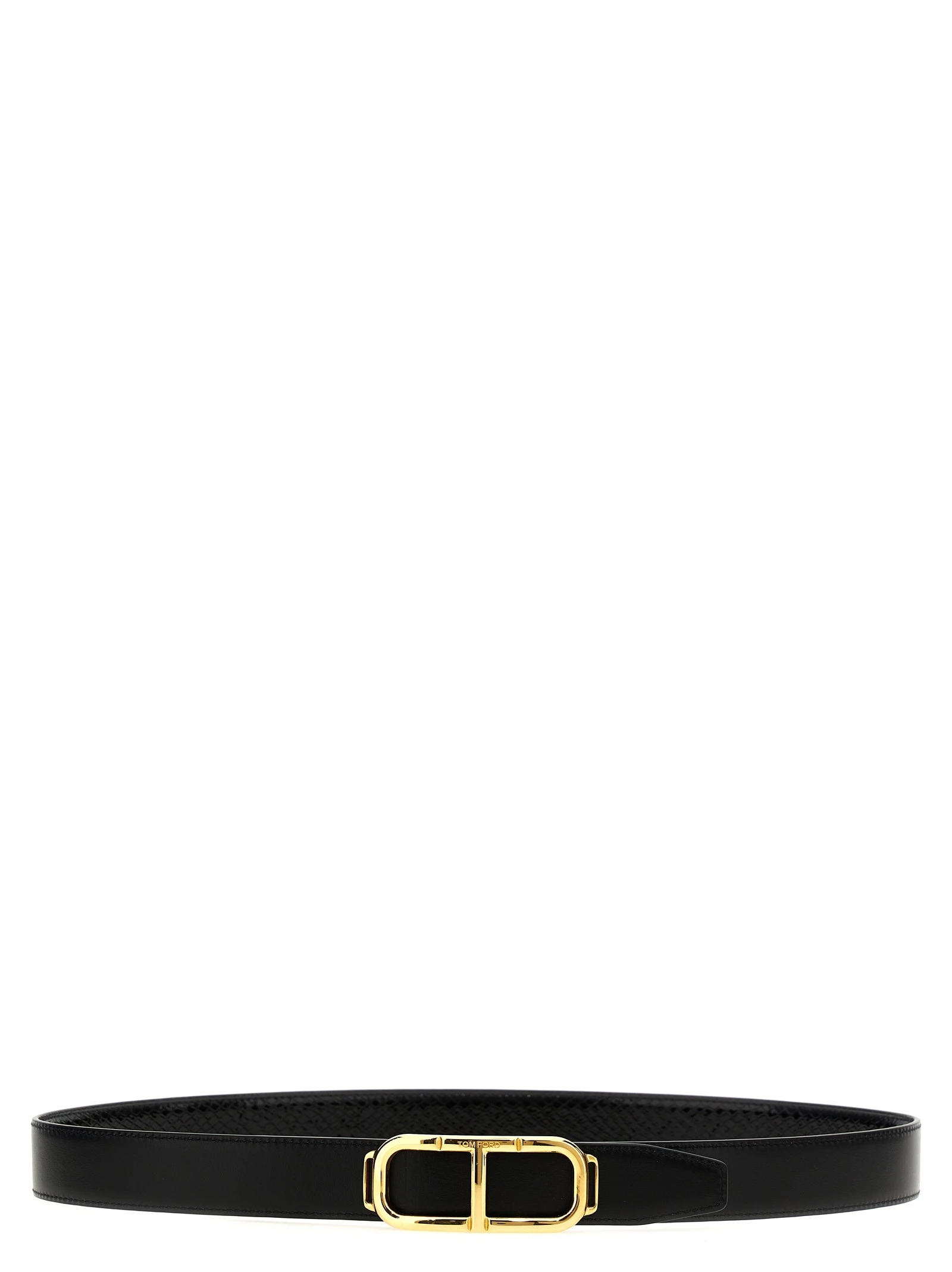 Logo reversible belt