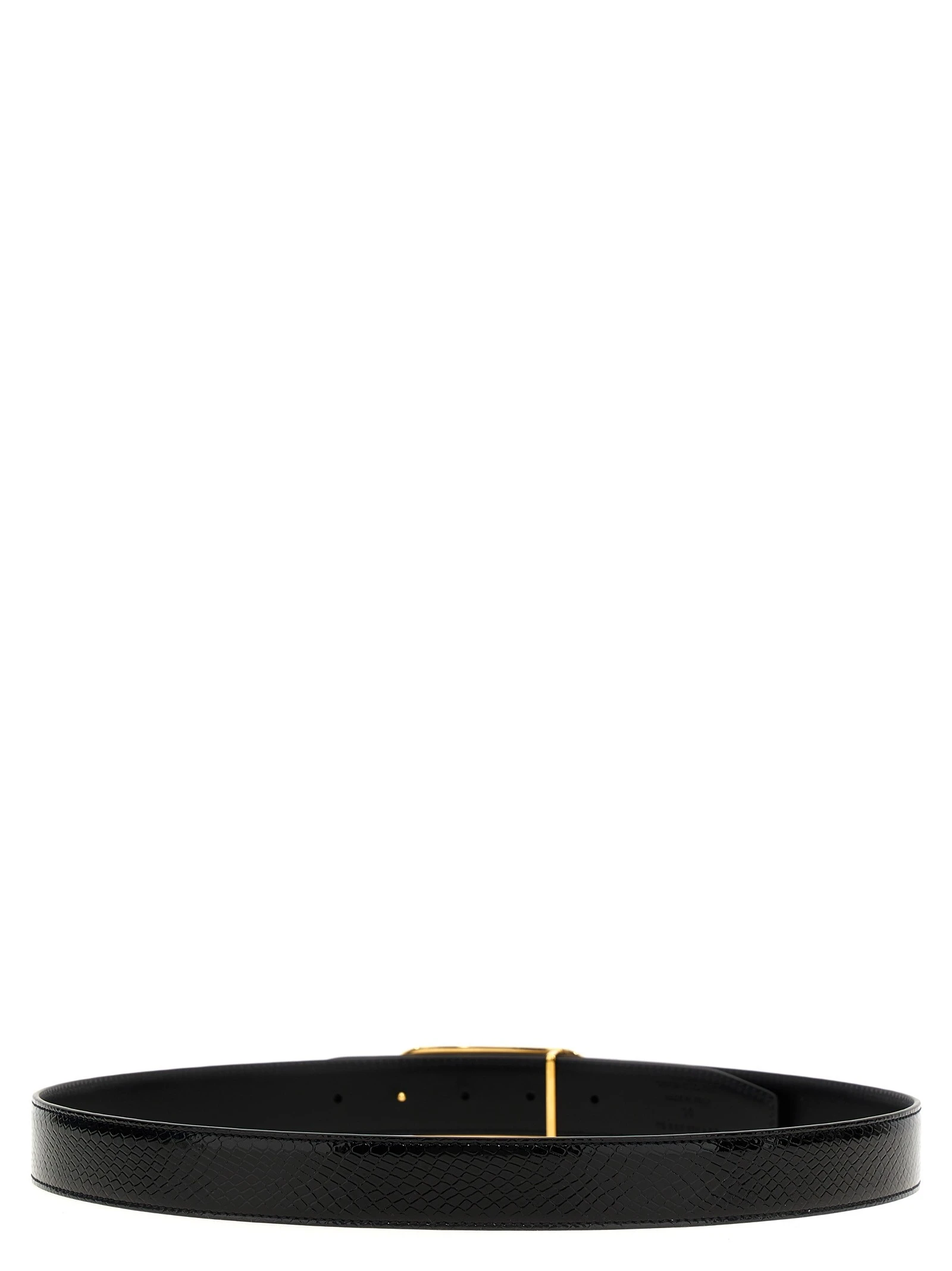 Logo reversible belt
