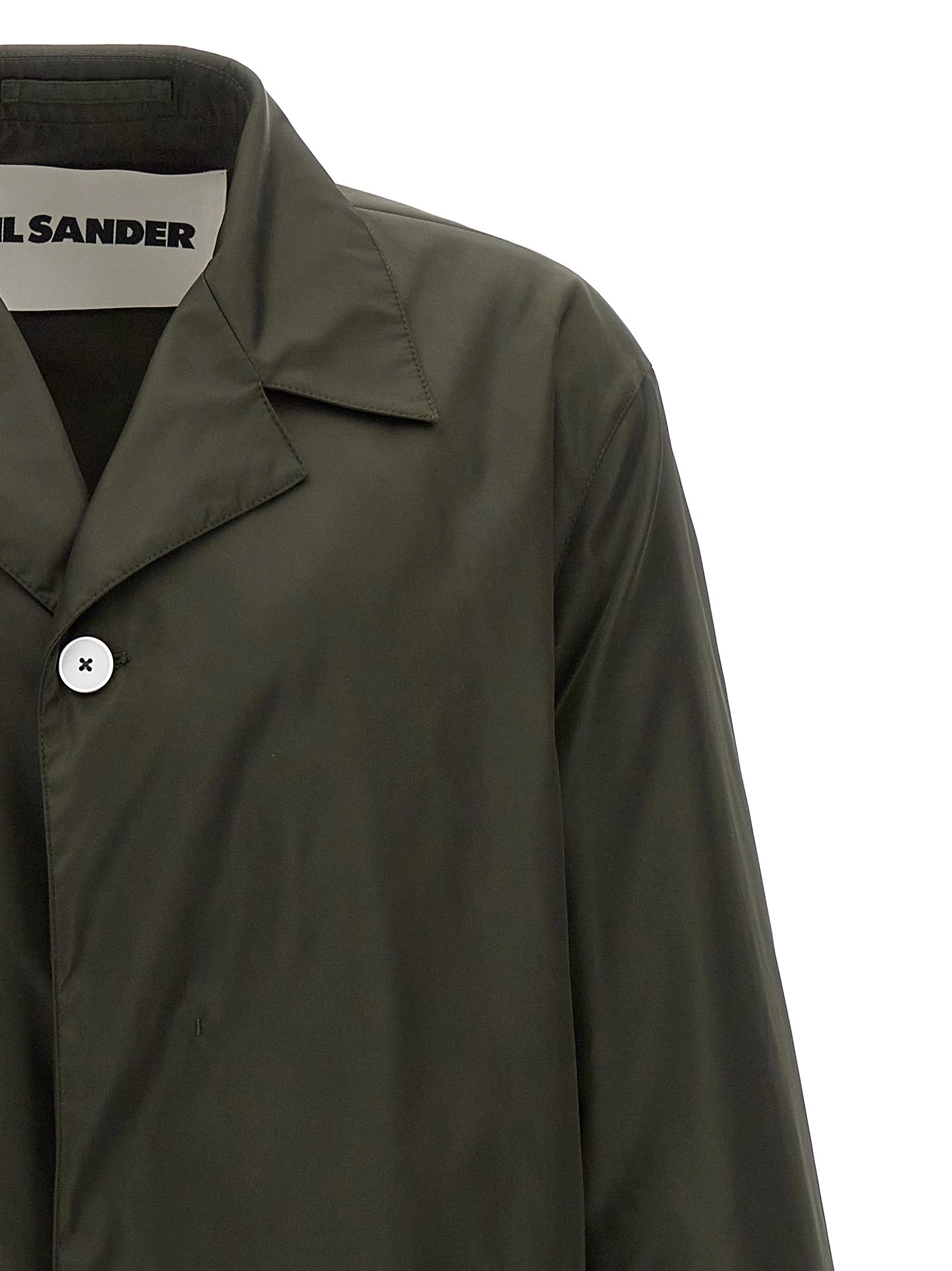 Single-breasted trench coat