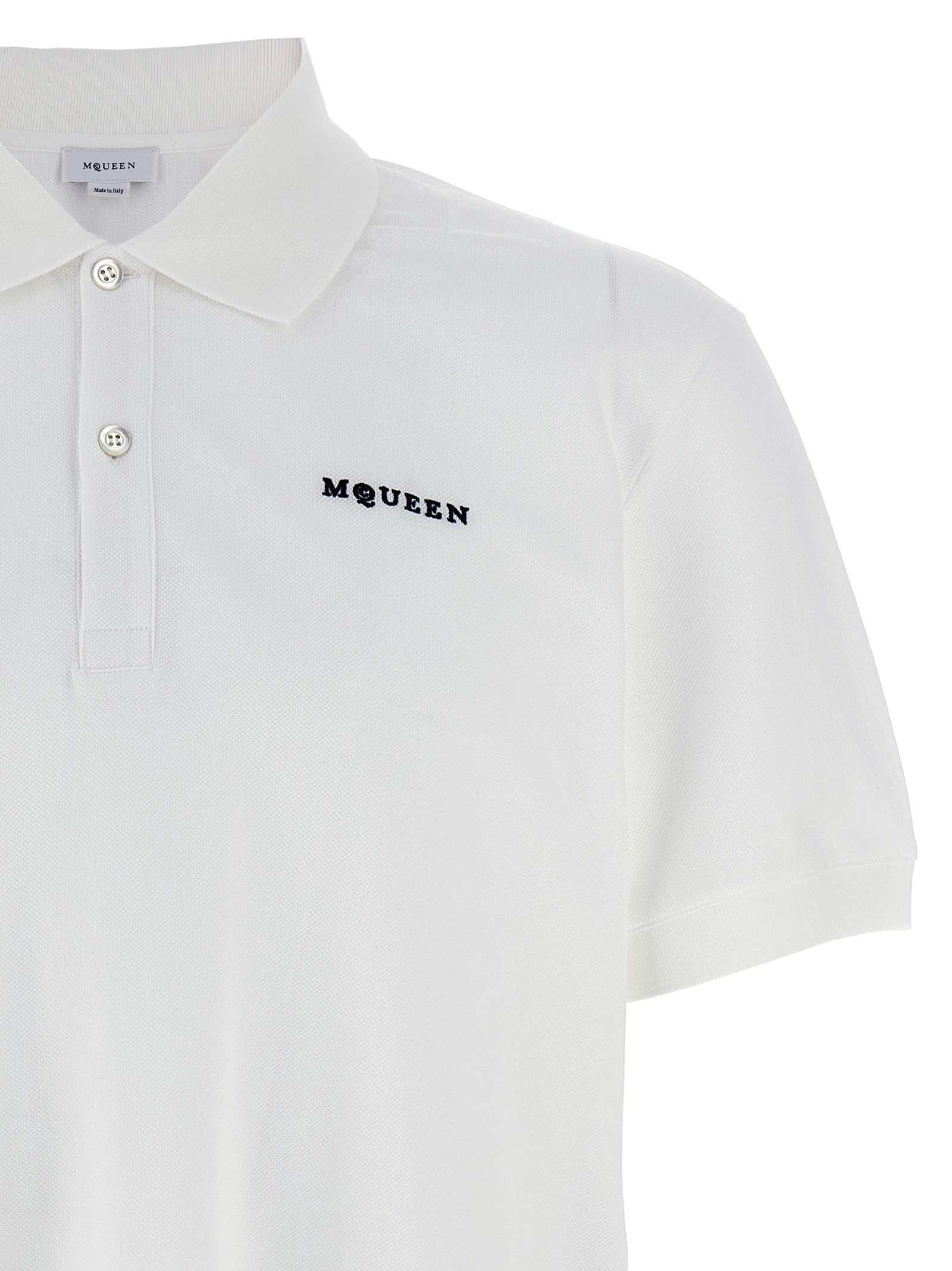 Logo embroidery polo shirt