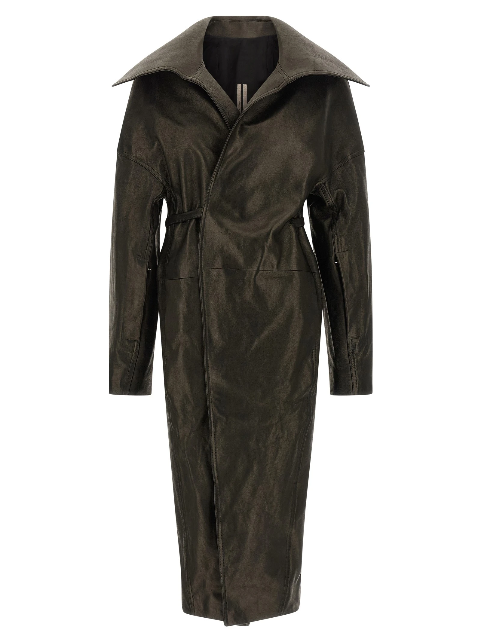 'Dracucollar Belted' coat