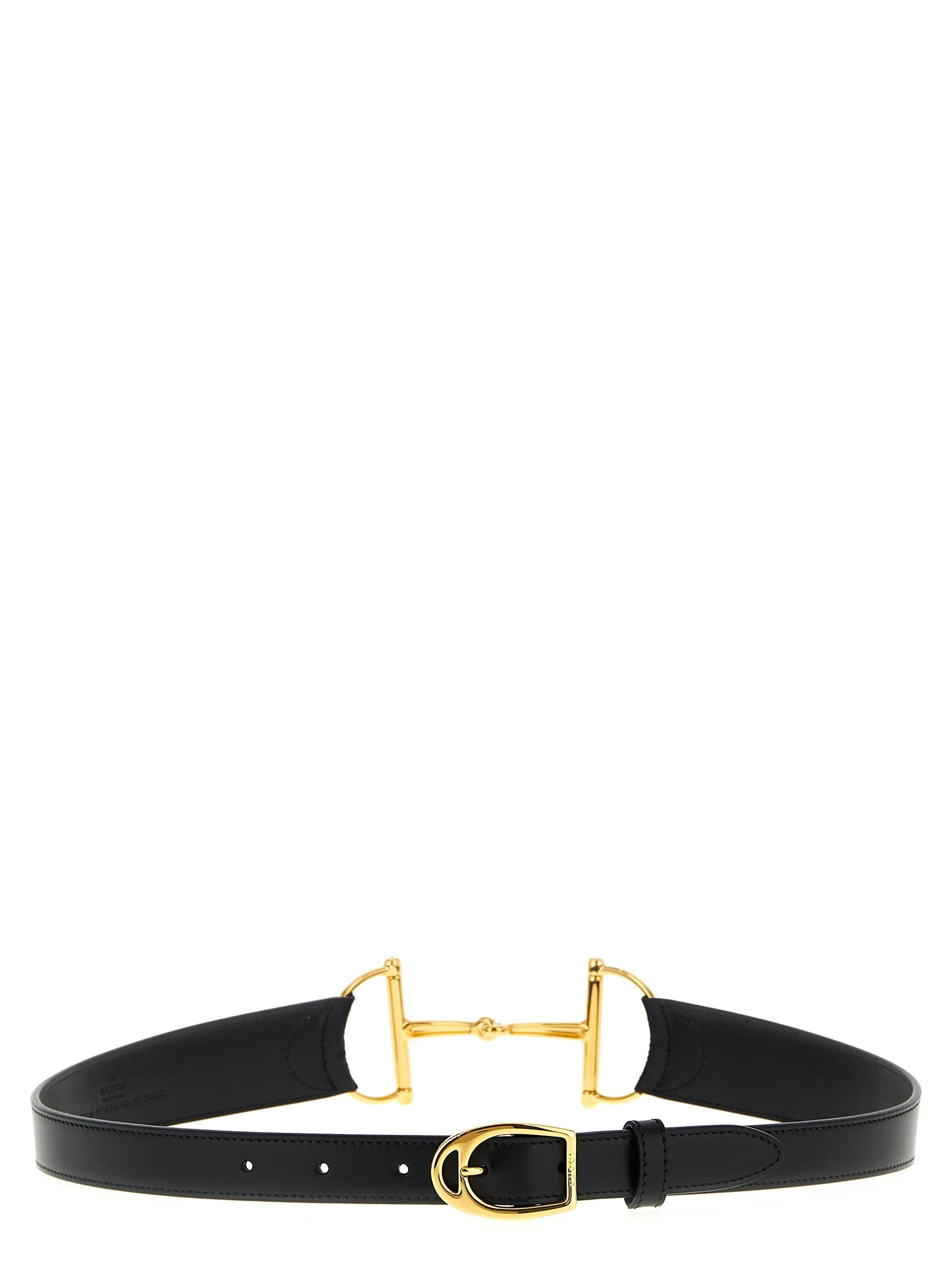 Horsebit belt