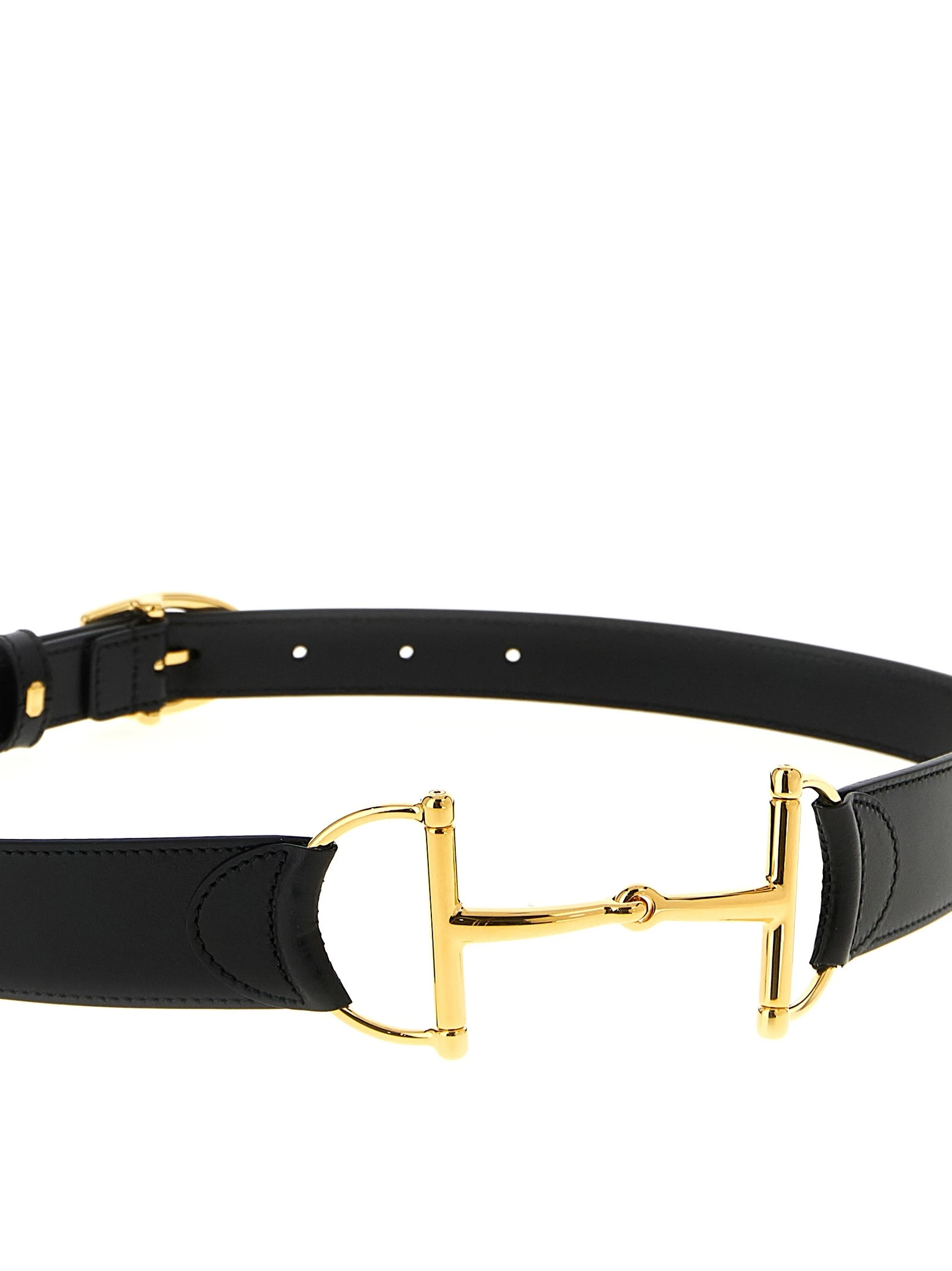 Horsebit belt