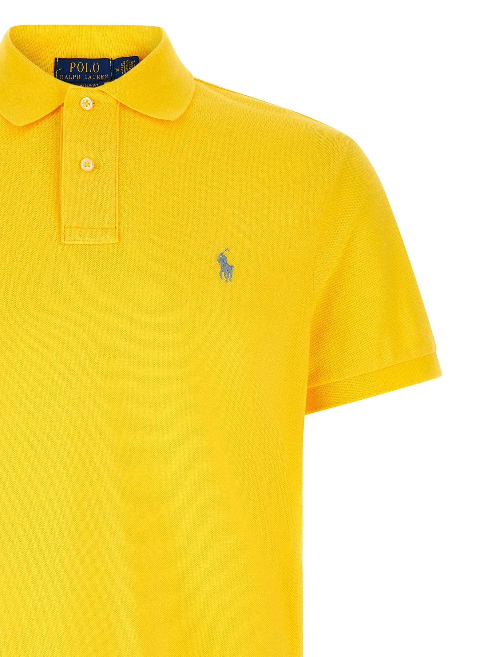 Logo embroidery polo shirt