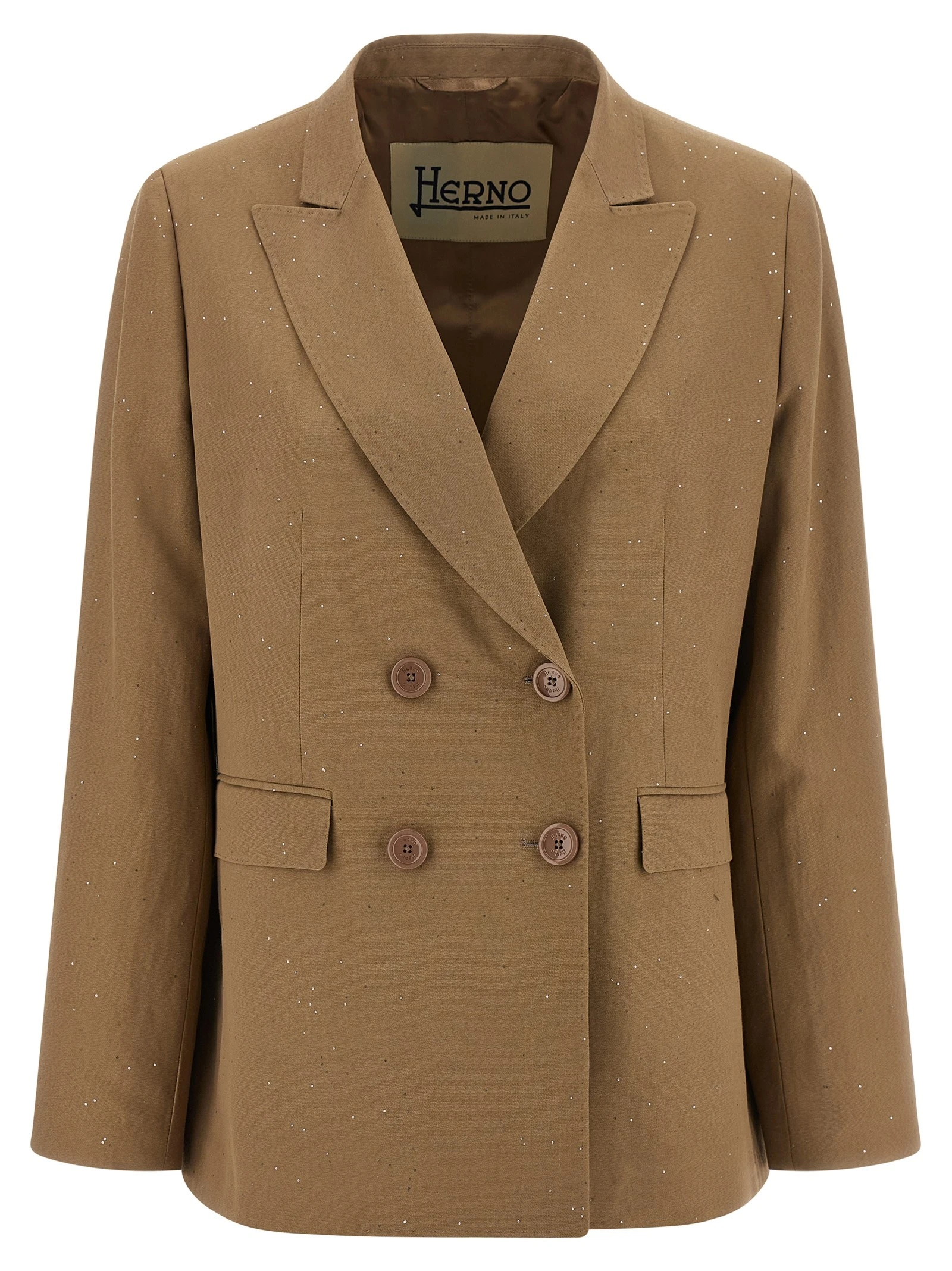 Micro sequin blazer