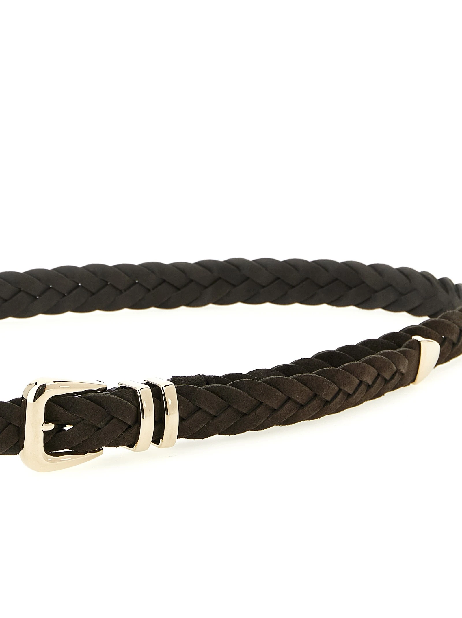 Braided calf belt