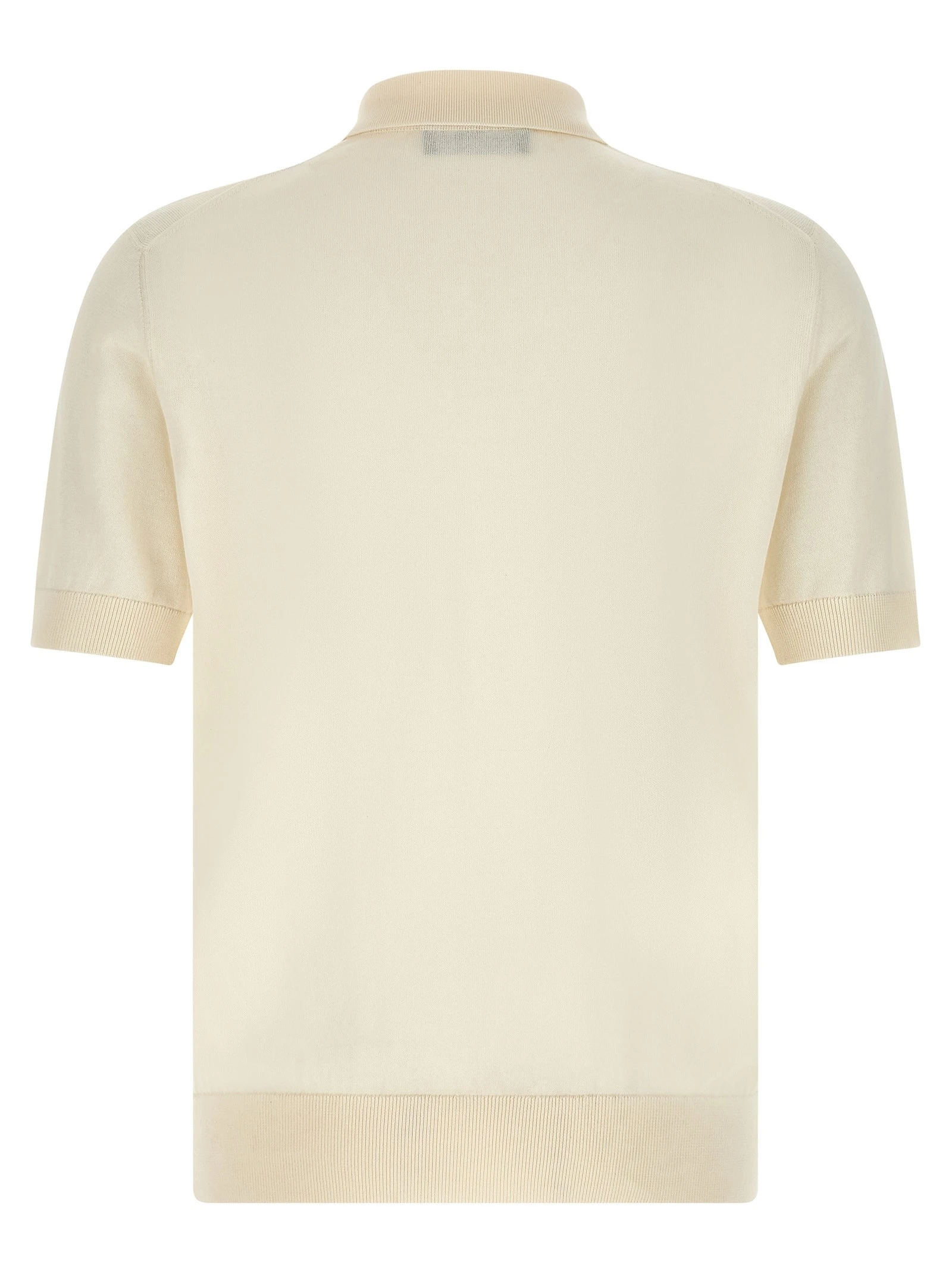 'DG' patch polo shirt
