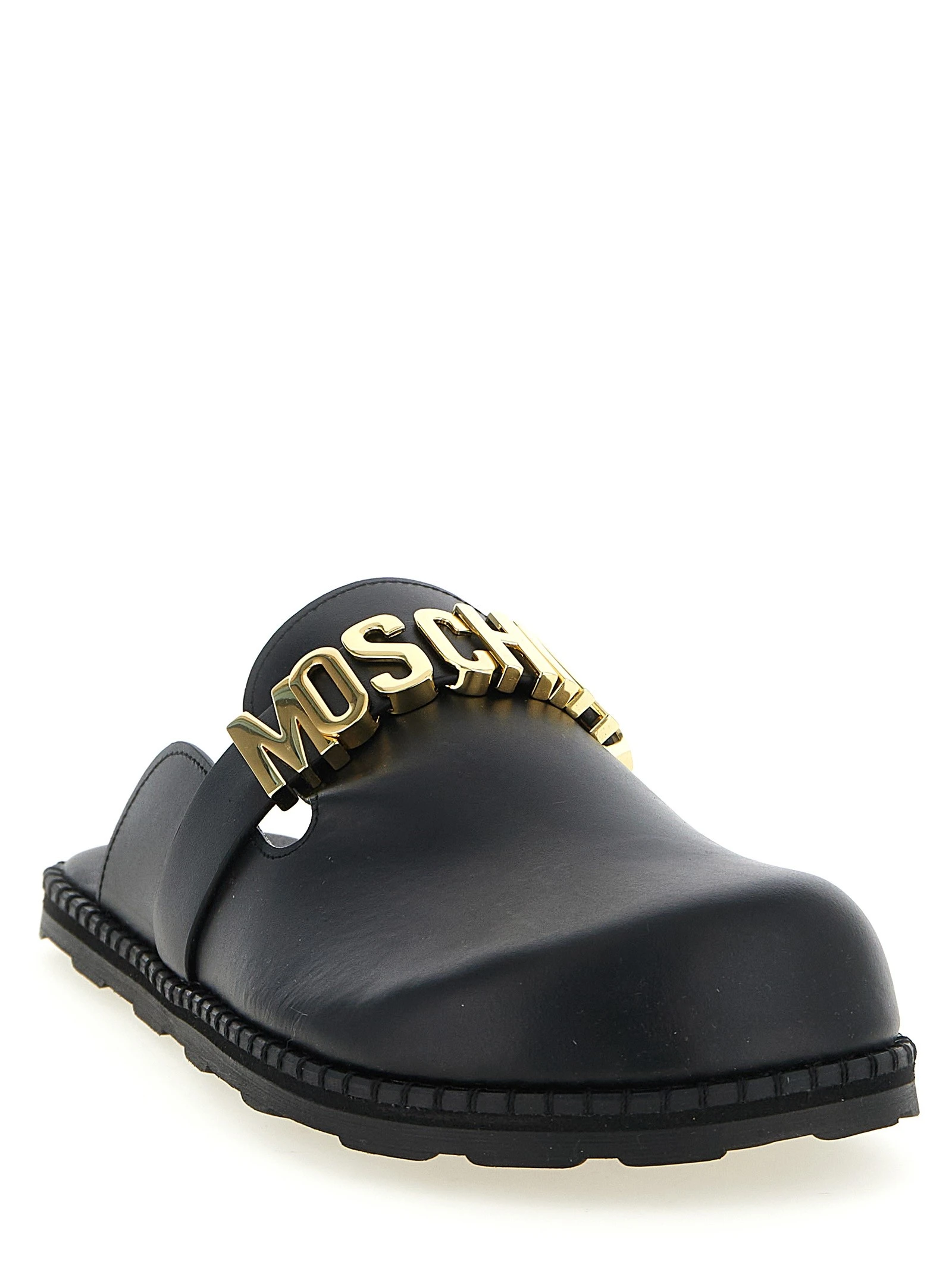 Leather sabots