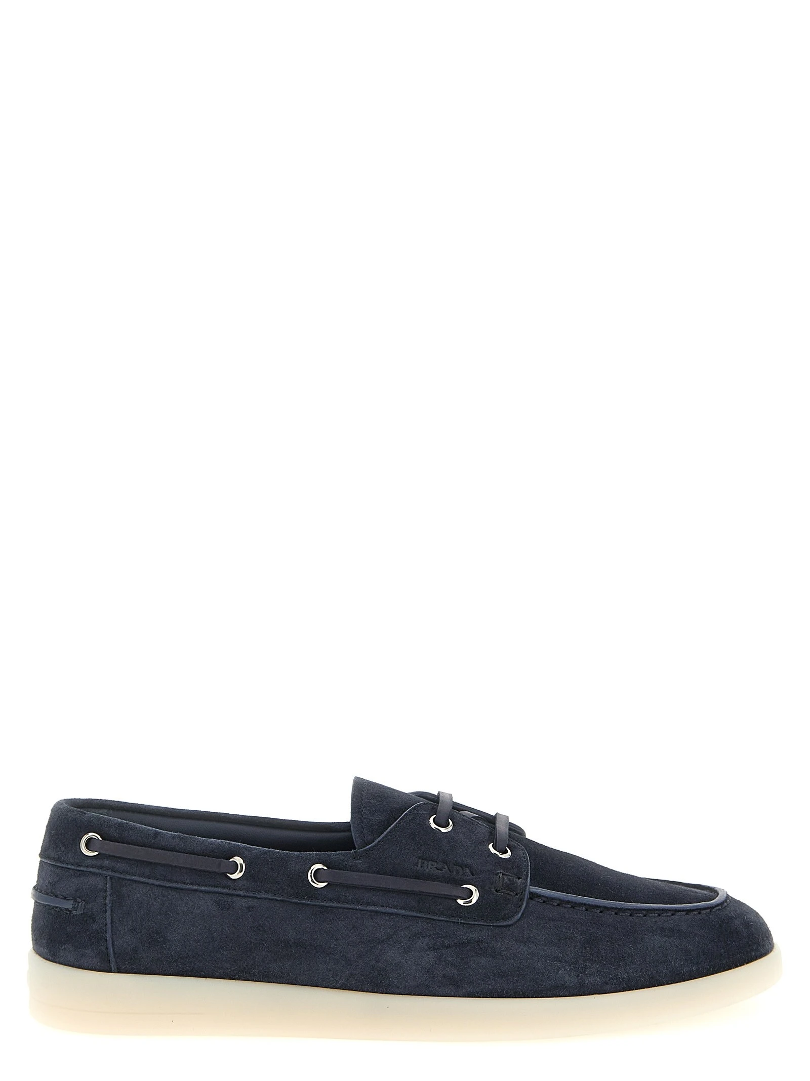 Suede boat shoe