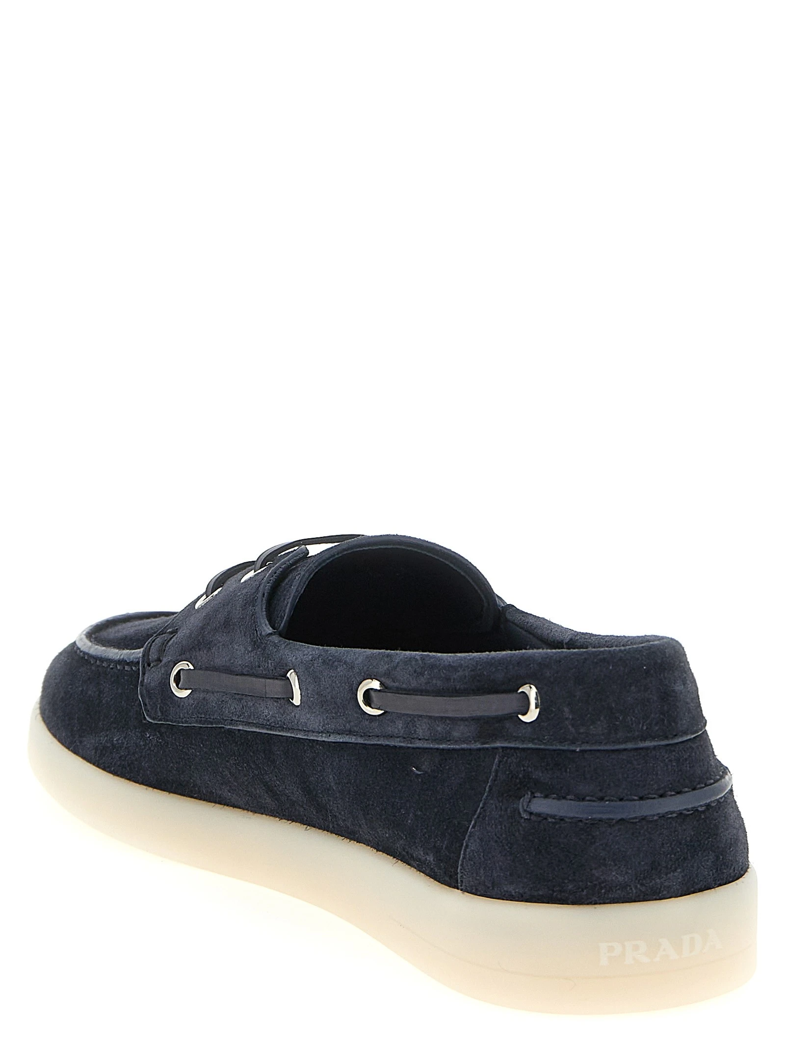 Suede boat shoe
