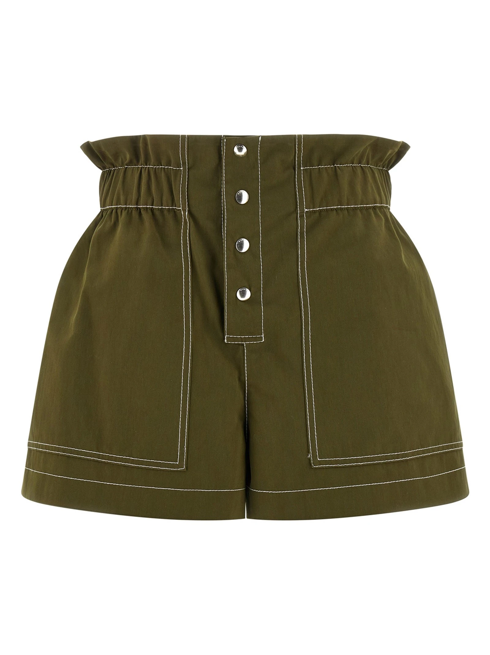 Gabardine shorts