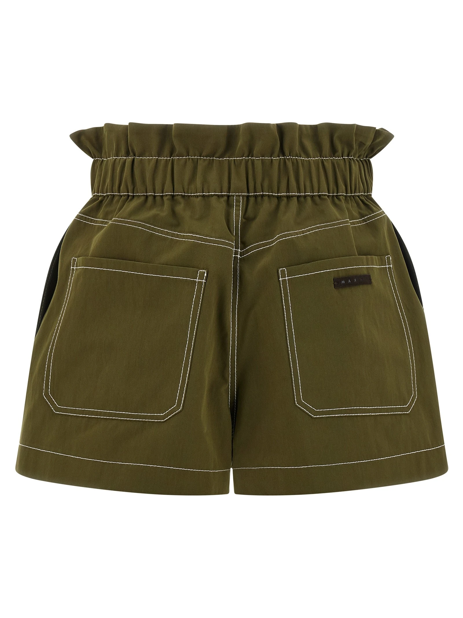 Gabardine shorts