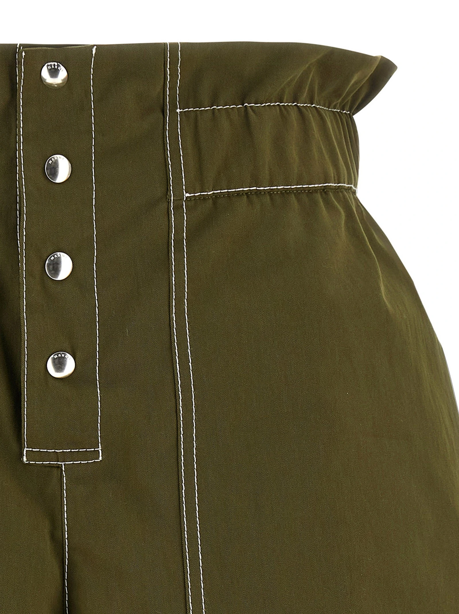 Gabardine shorts