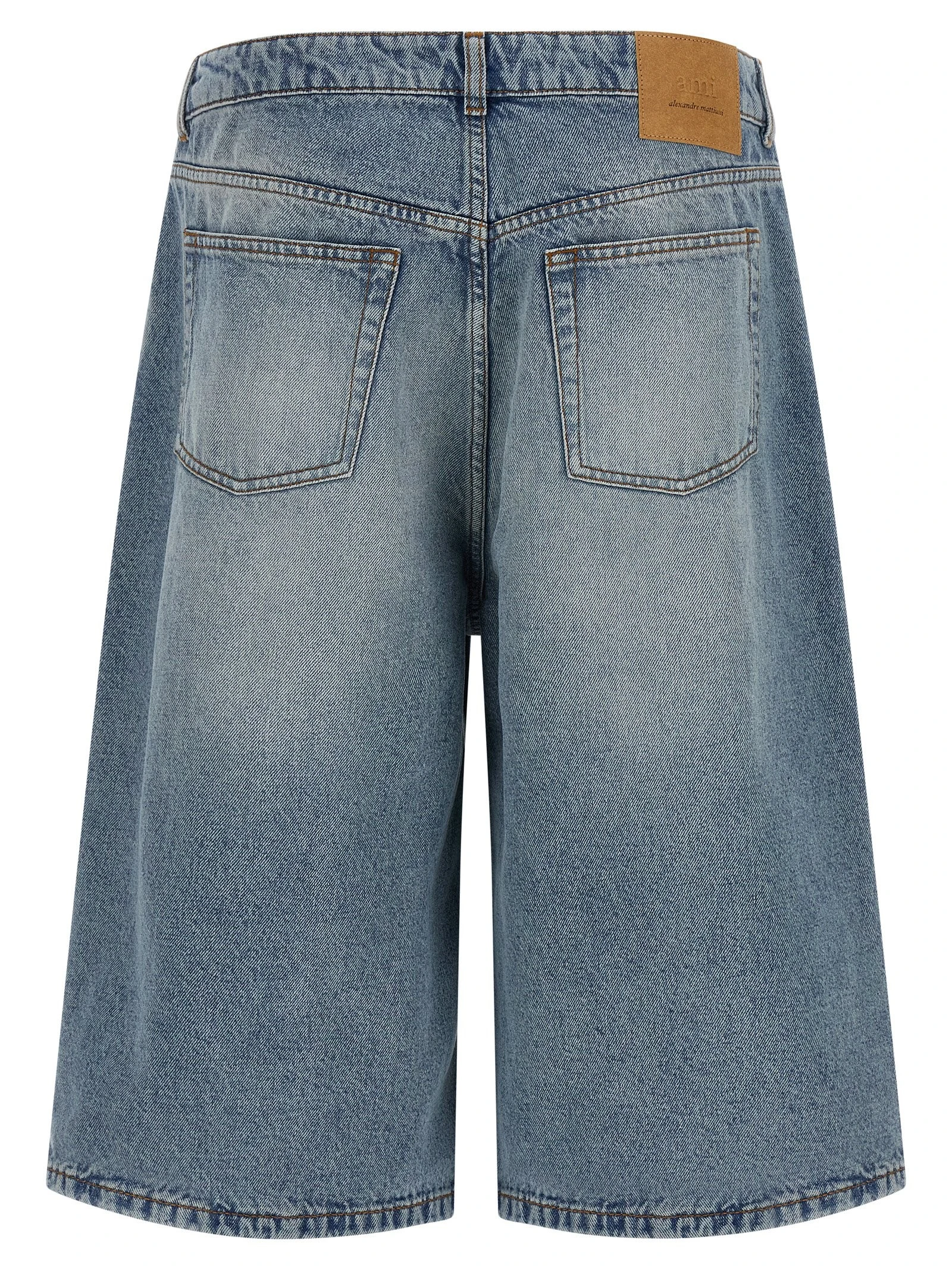 Denim bermuda shorts