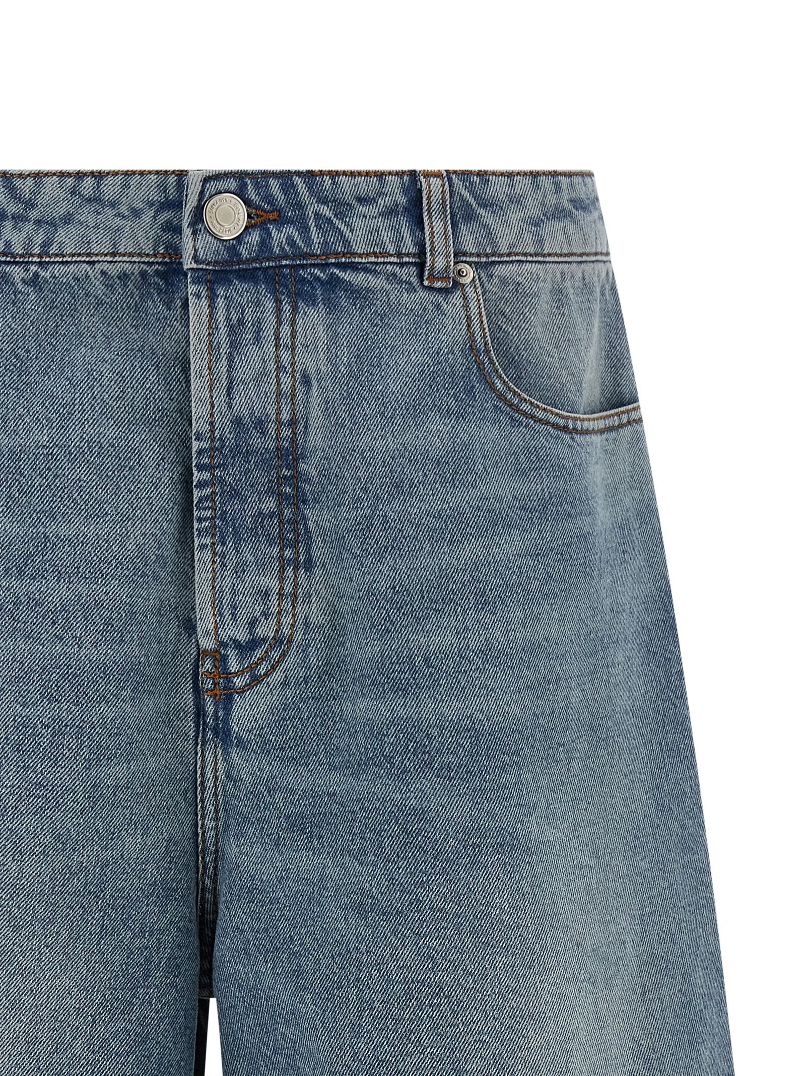 Denim bermuda shorts