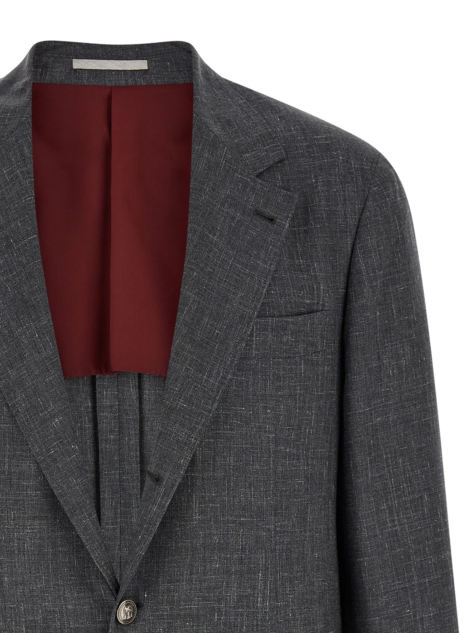 Blazer Flamed Canvas Blazer
