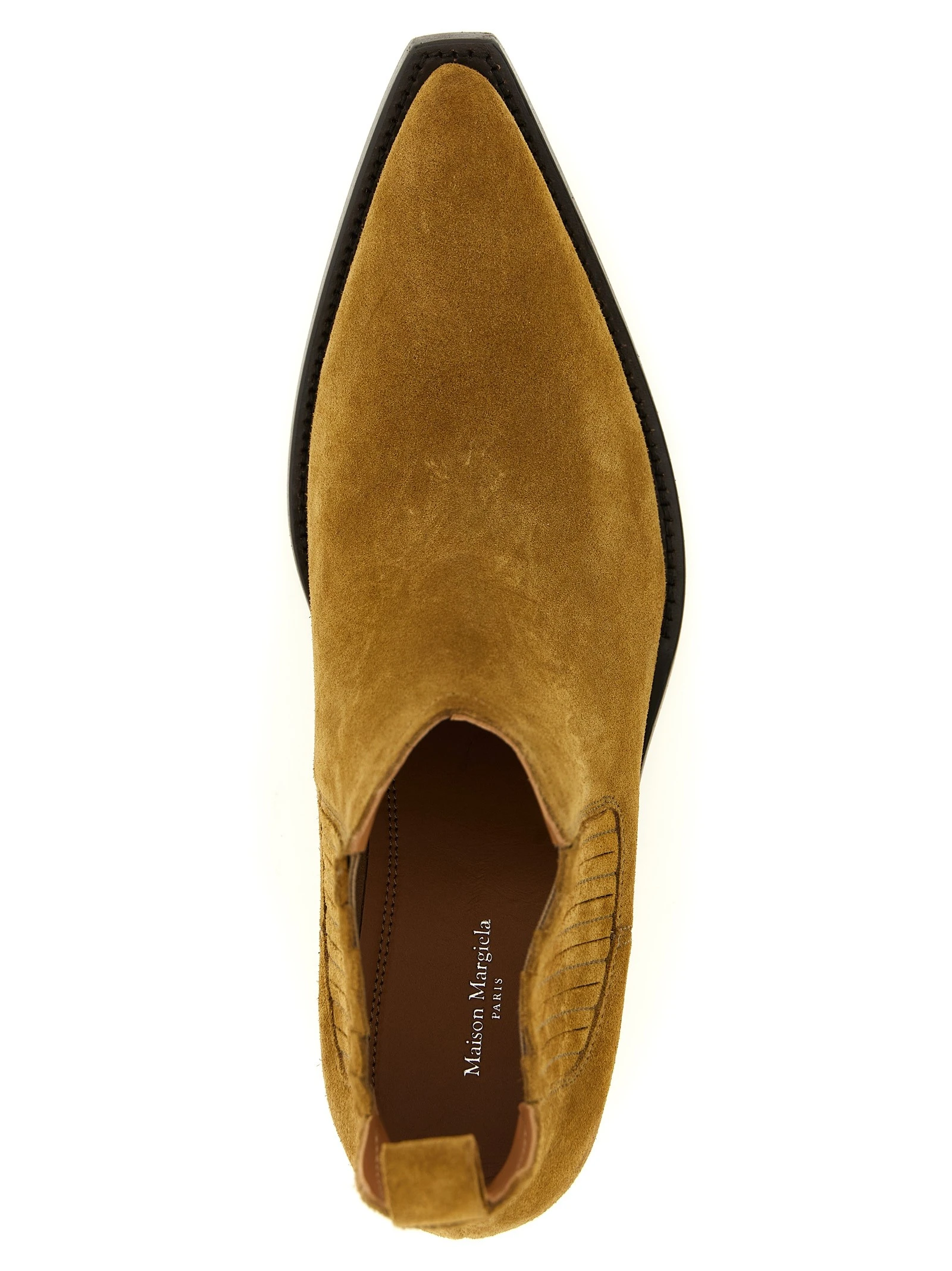 'Western Chelsea Heel-Less' ankle boots
