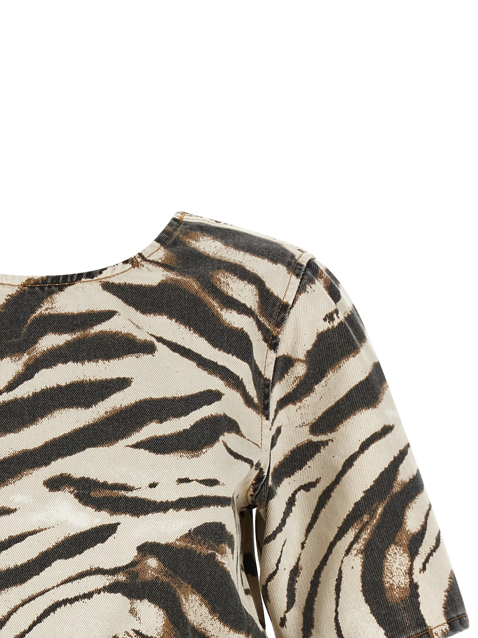 'Zebra Denim' top