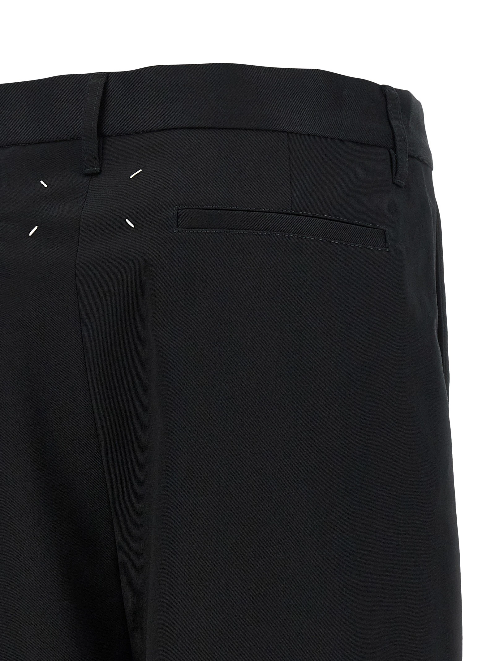 Wrap-up bermuda shorts