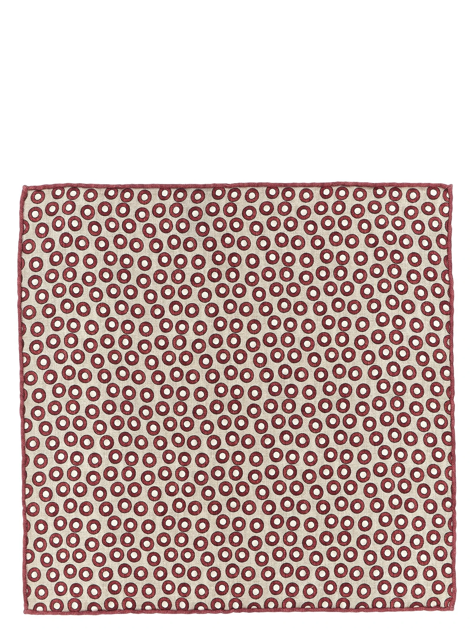 Polka dot pocket clutch bag