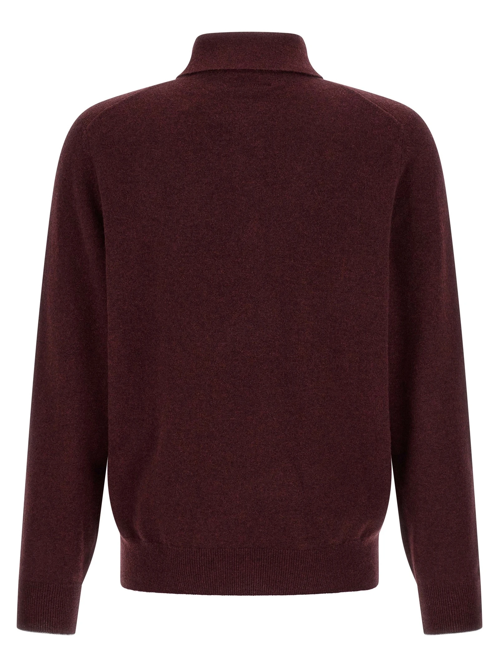 Cashmere knit polo shirt