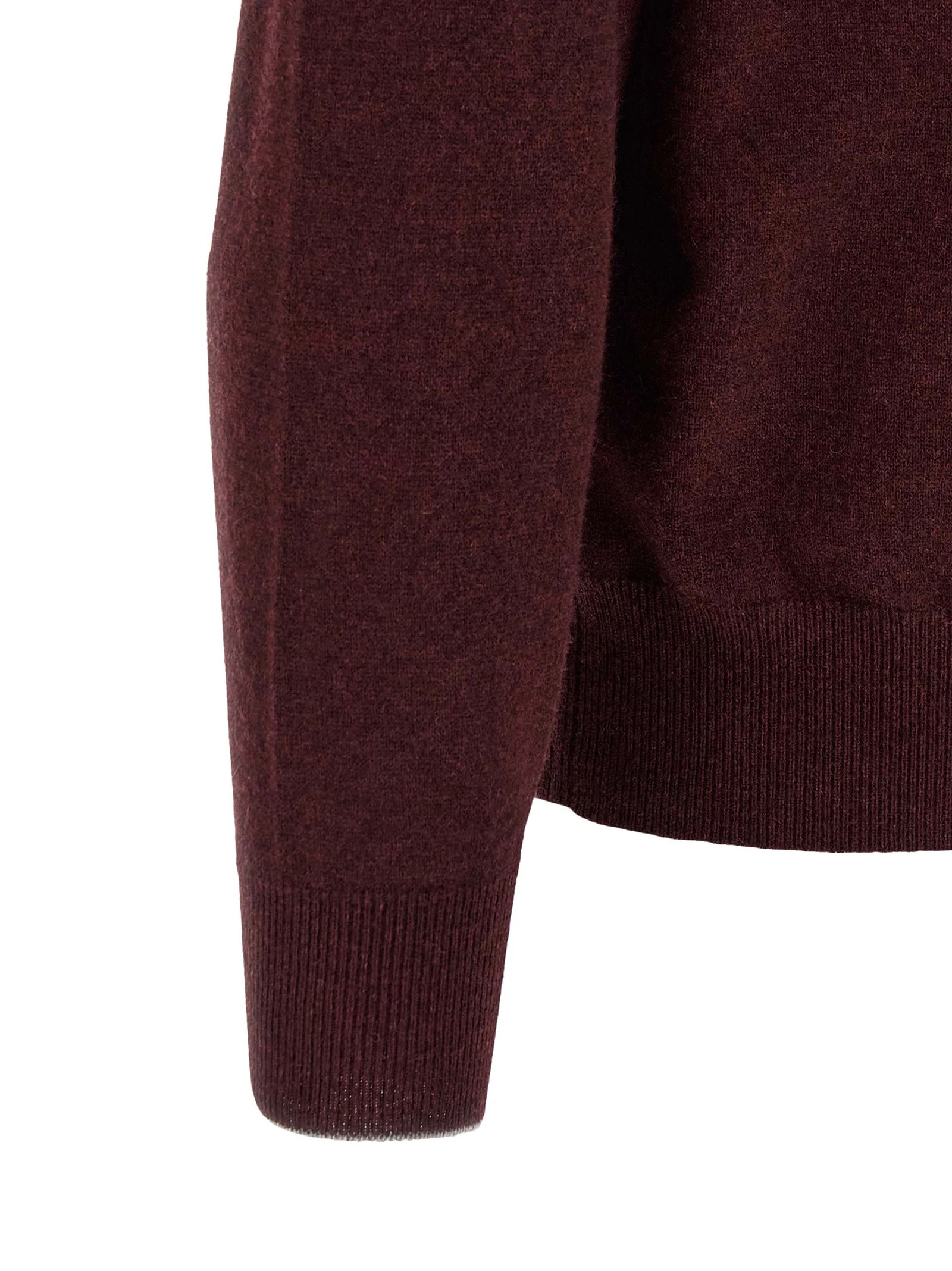 Cashmere knit polo shirt
