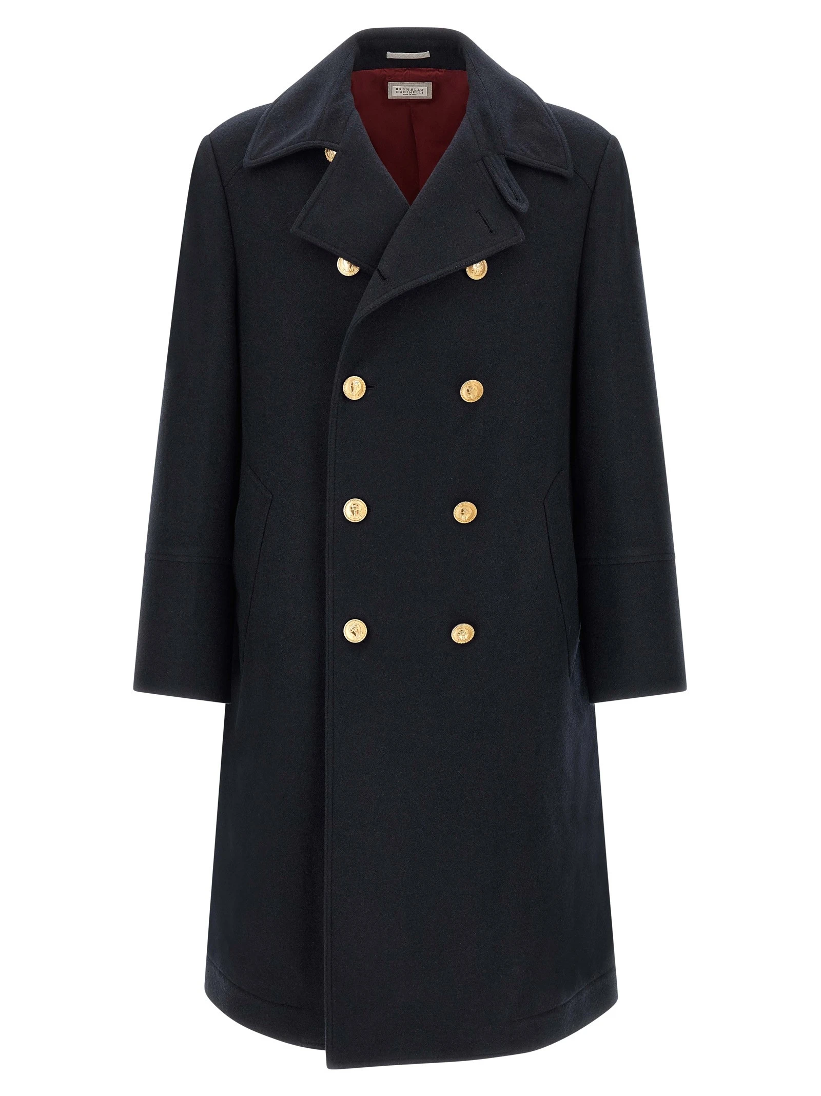 Double-breasted coat