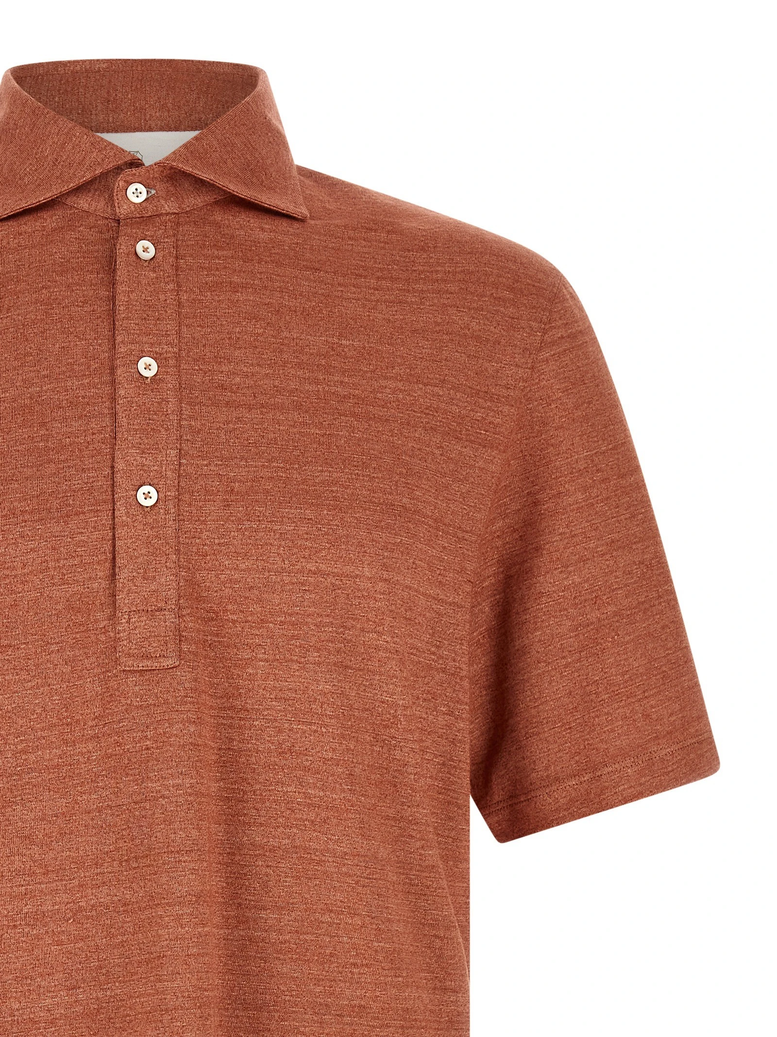 Polo jersey mélange