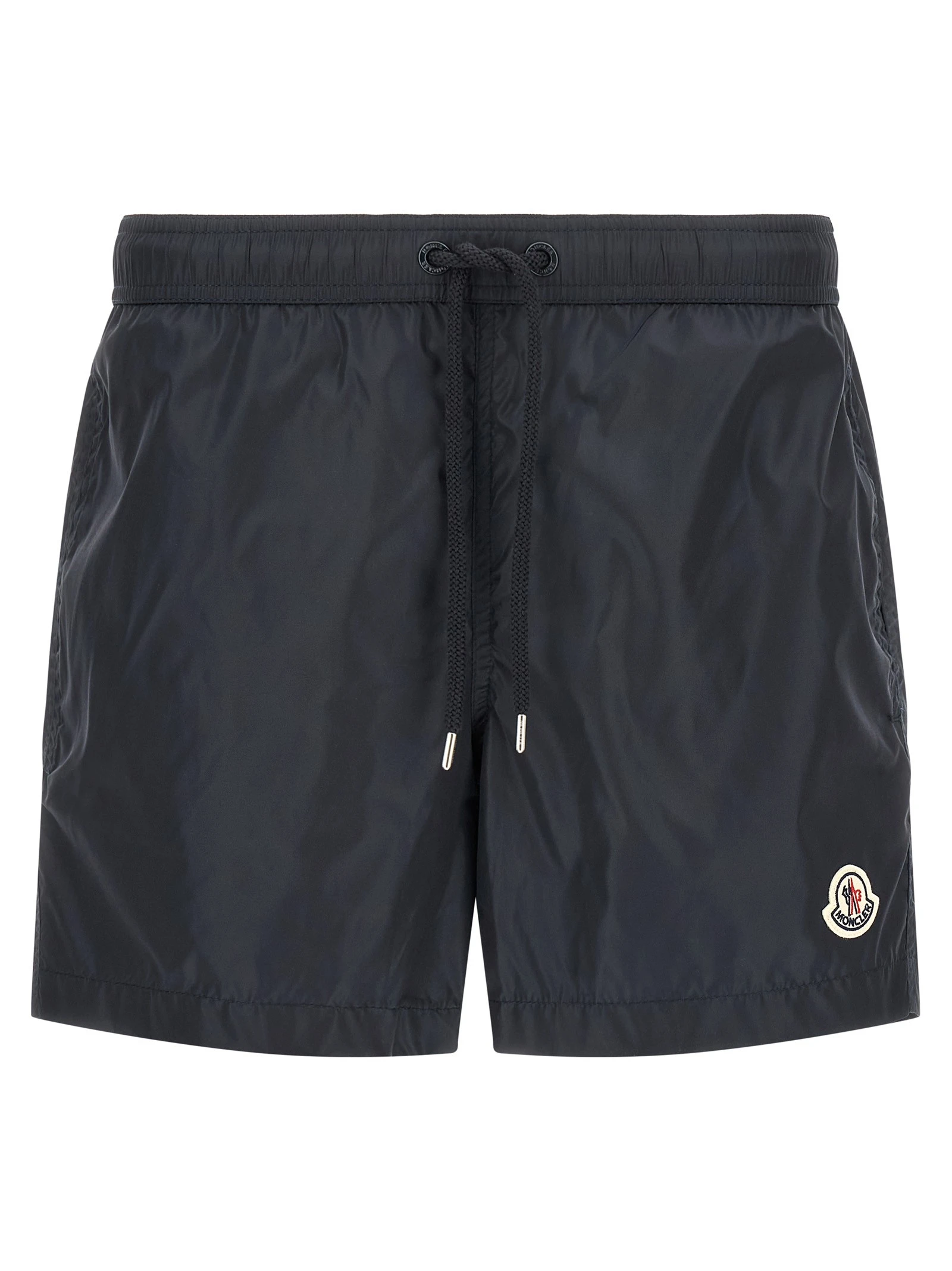 Logo patch swim shorts