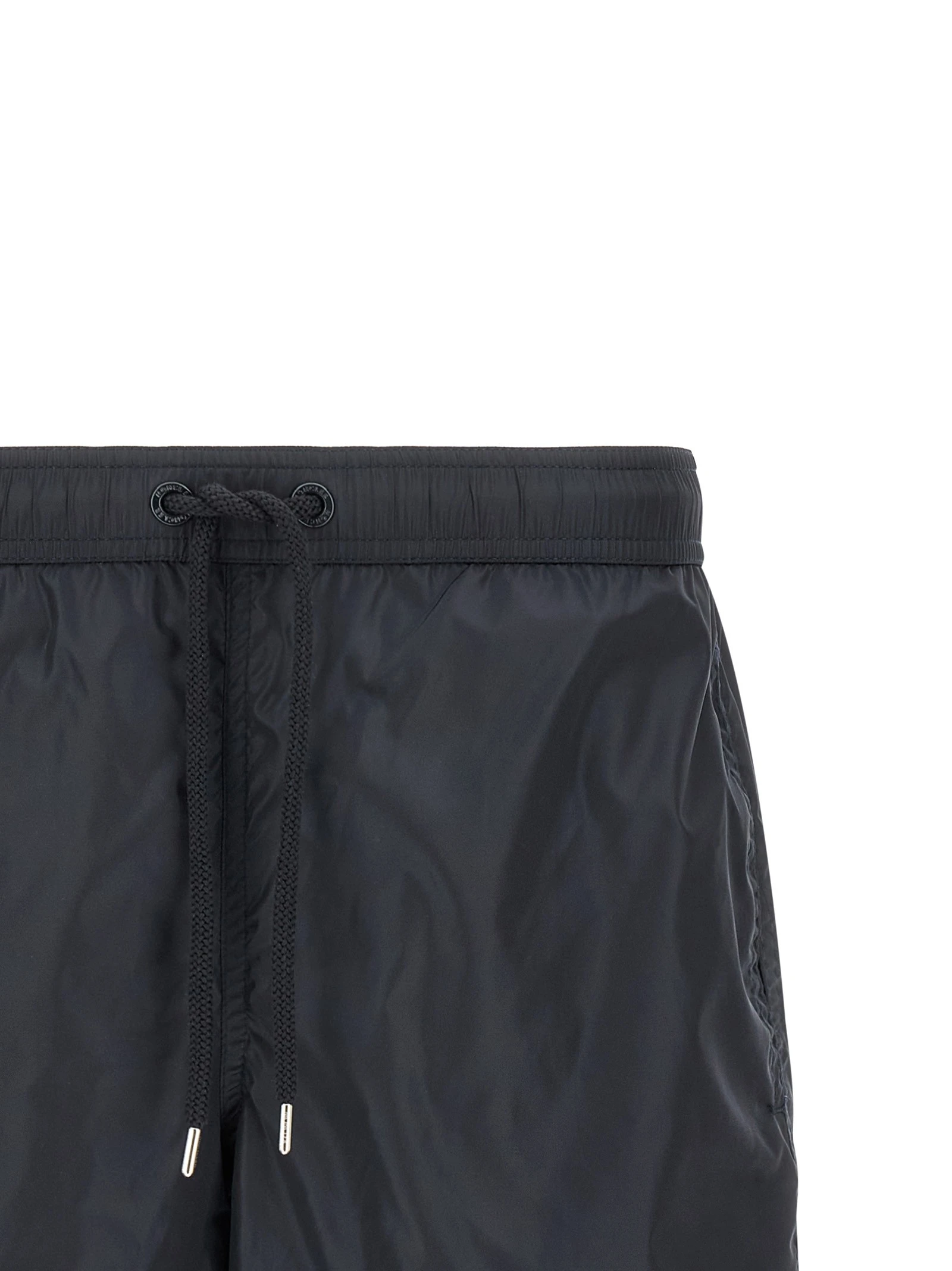 Logo patch swim shorts