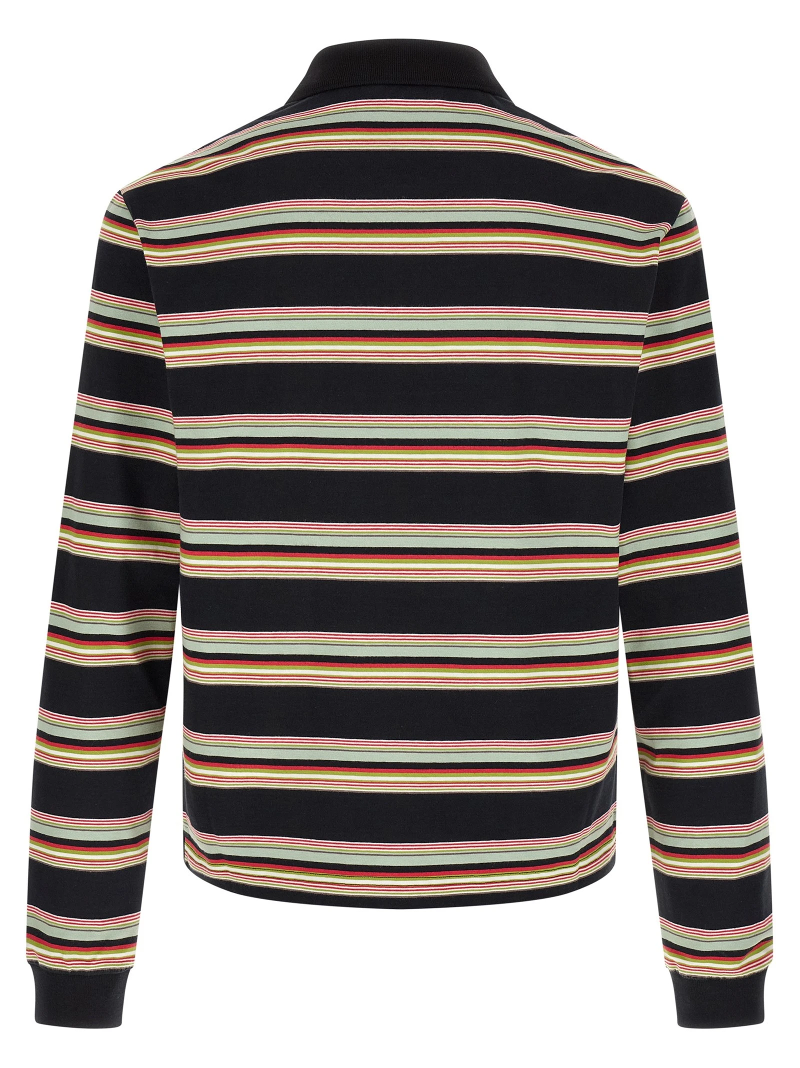 Striped polo shirt