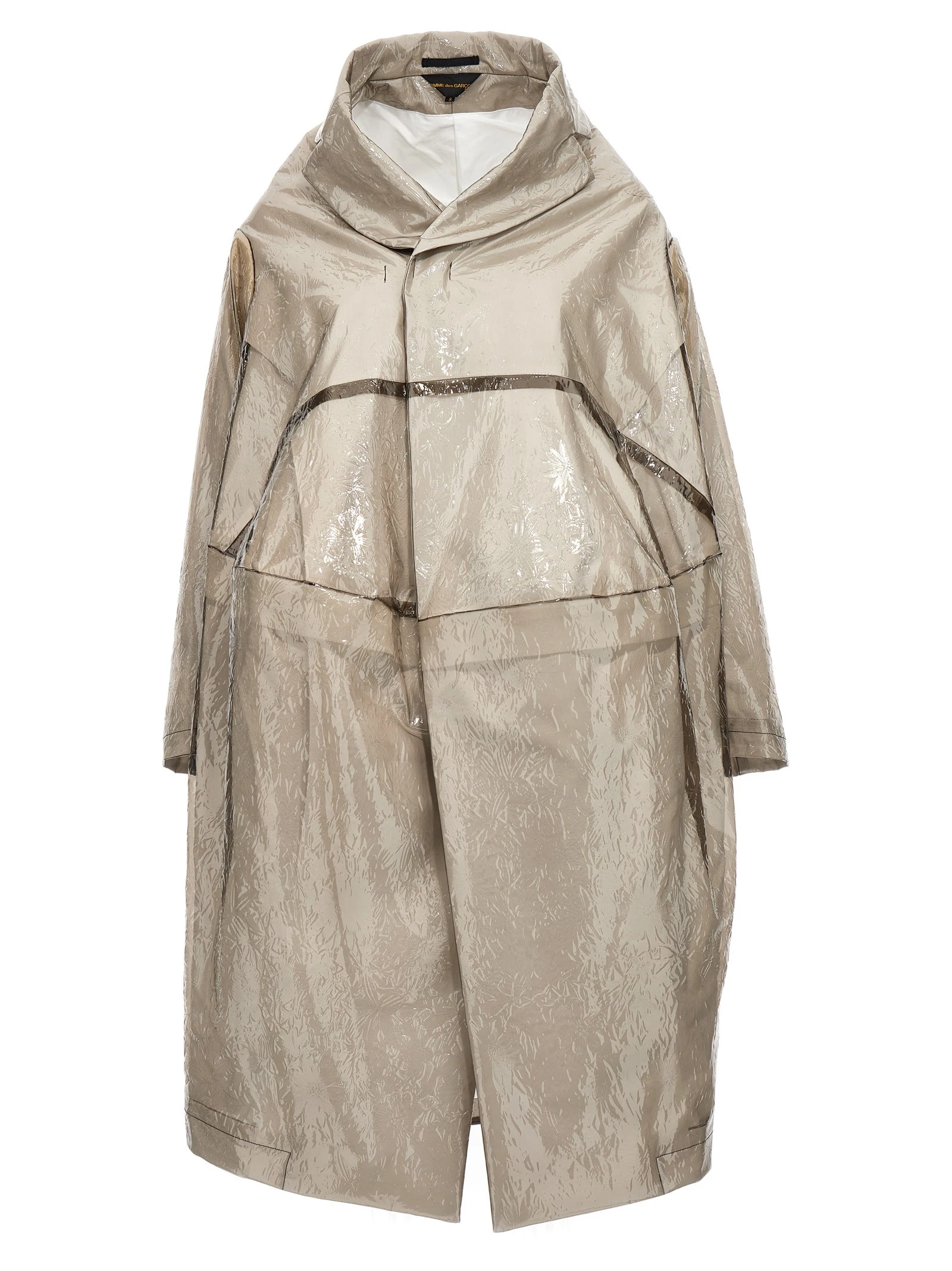 Oversize texture trench coat
