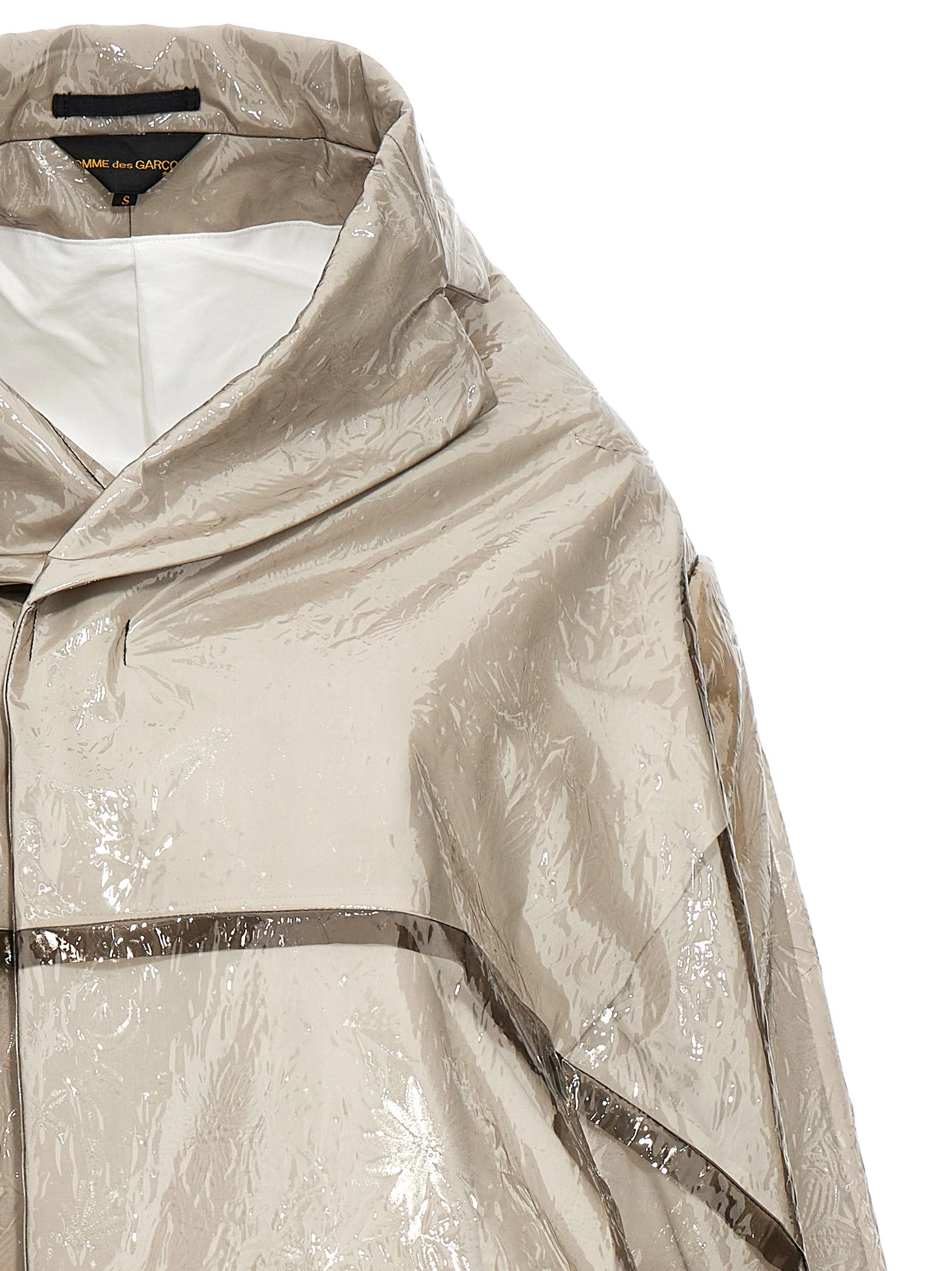 Oversize texture trench coat