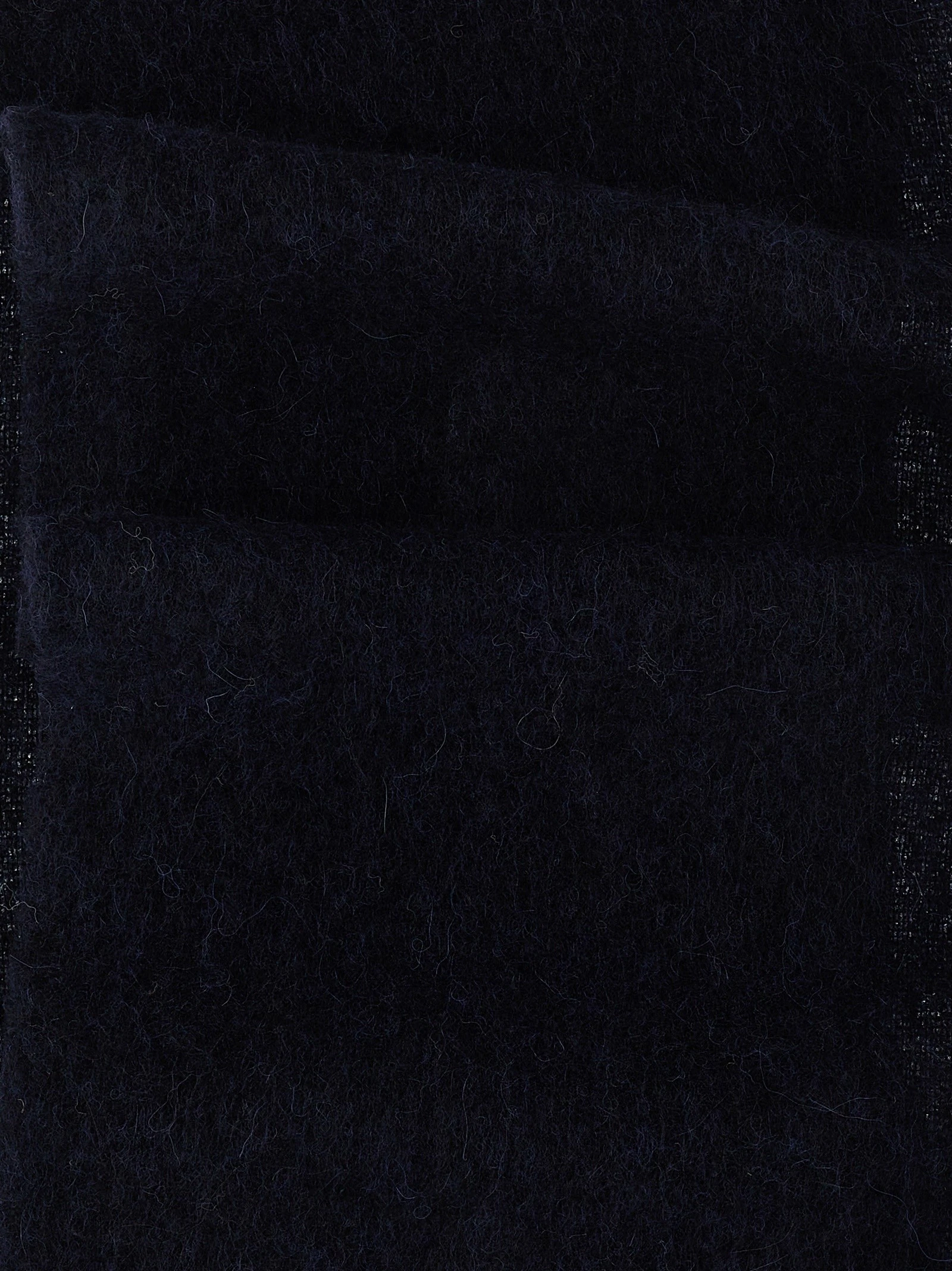 Logo patch scarf