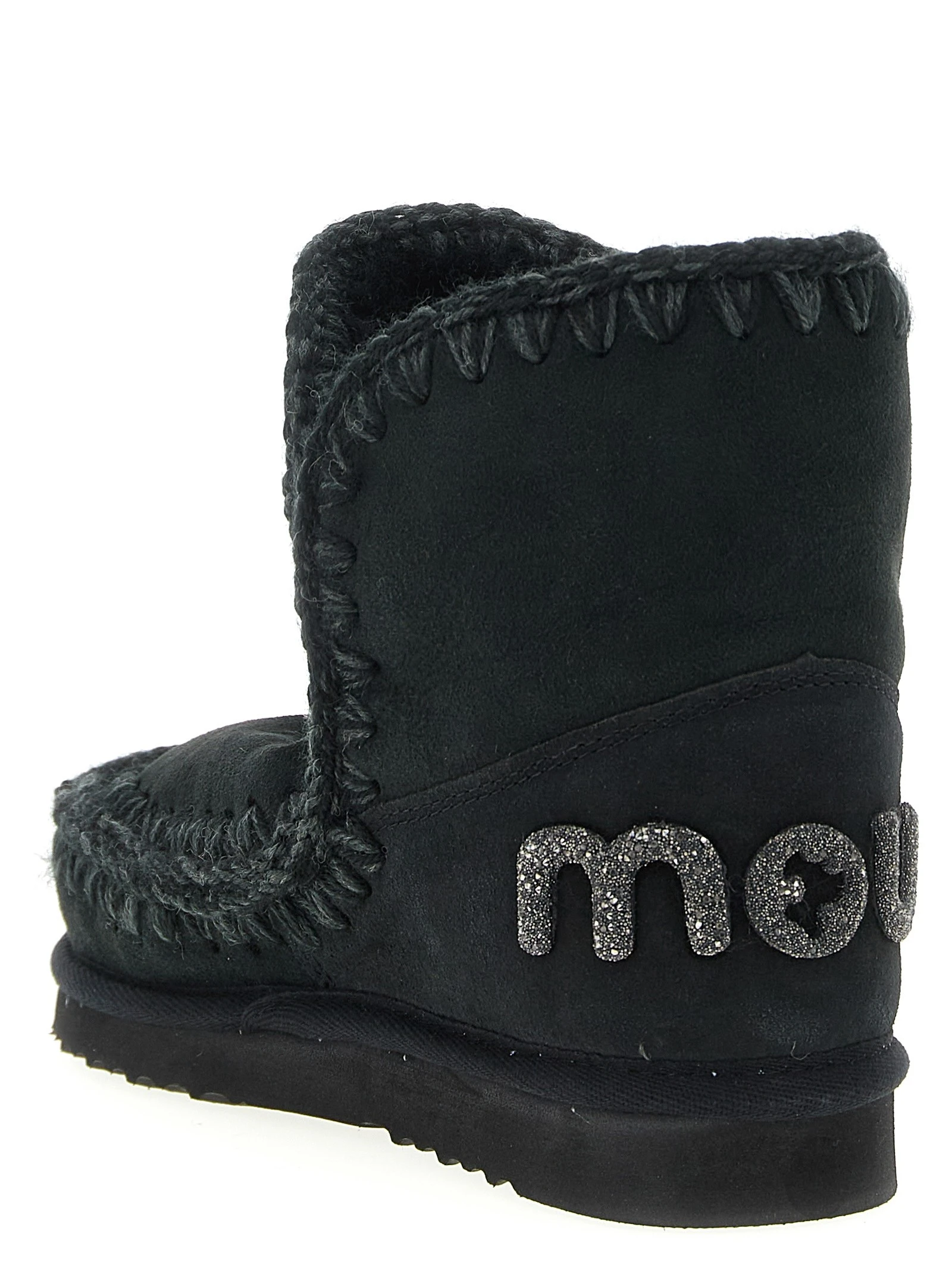 'Eskimo 18 Glitter Logo' ankle boots