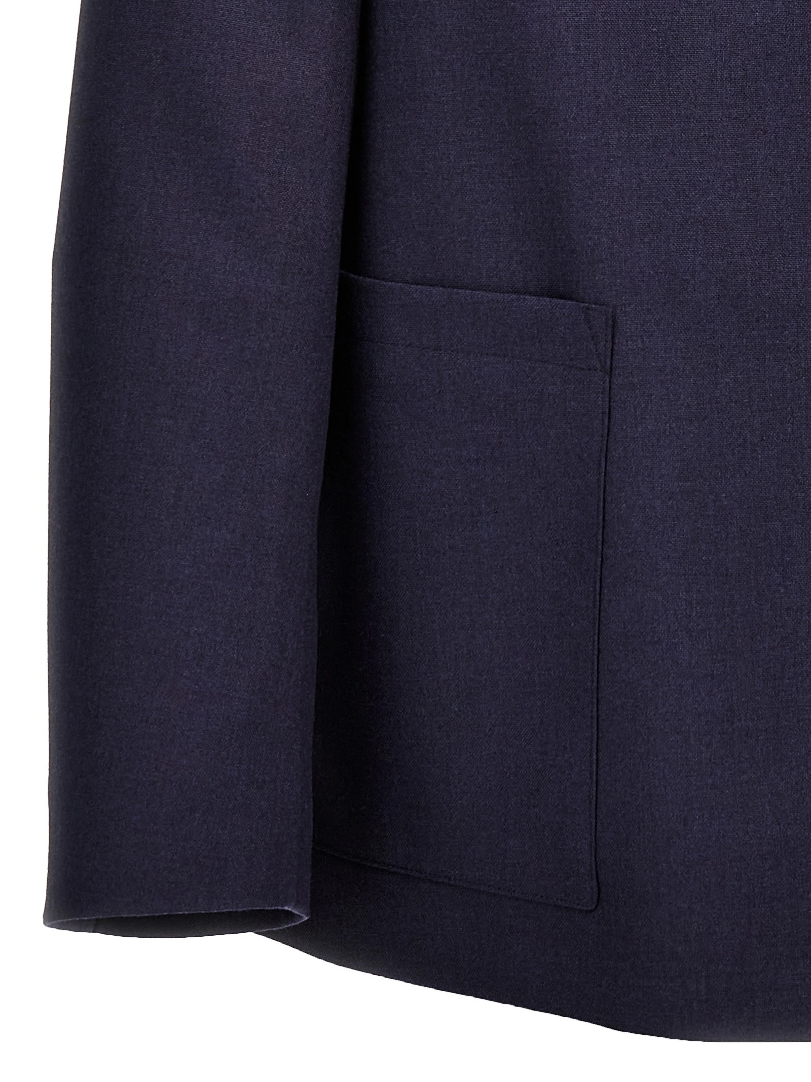 Half belt jacket