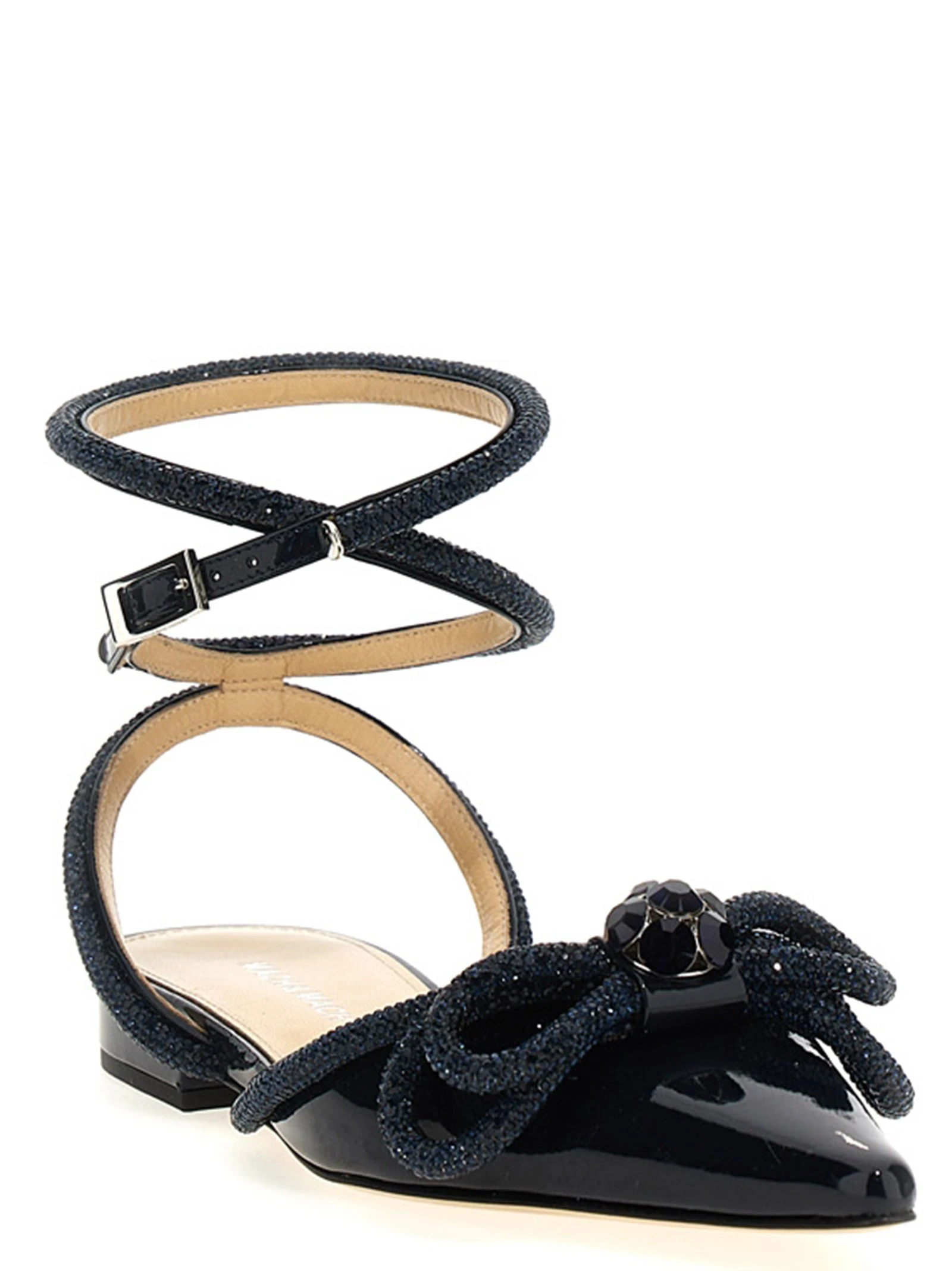 'Double Bow' ballet flats
