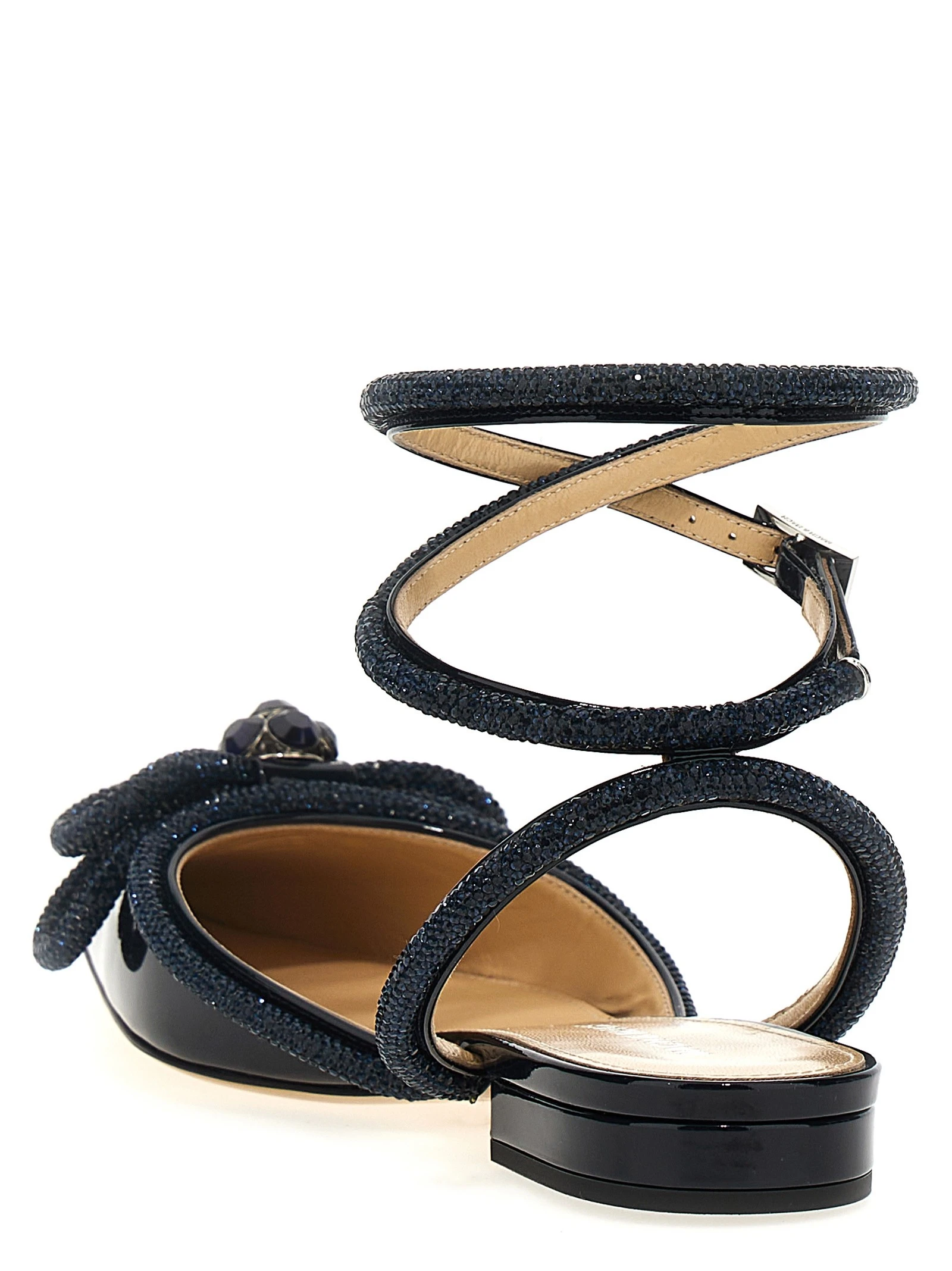 'Double Bow' ballet flats
