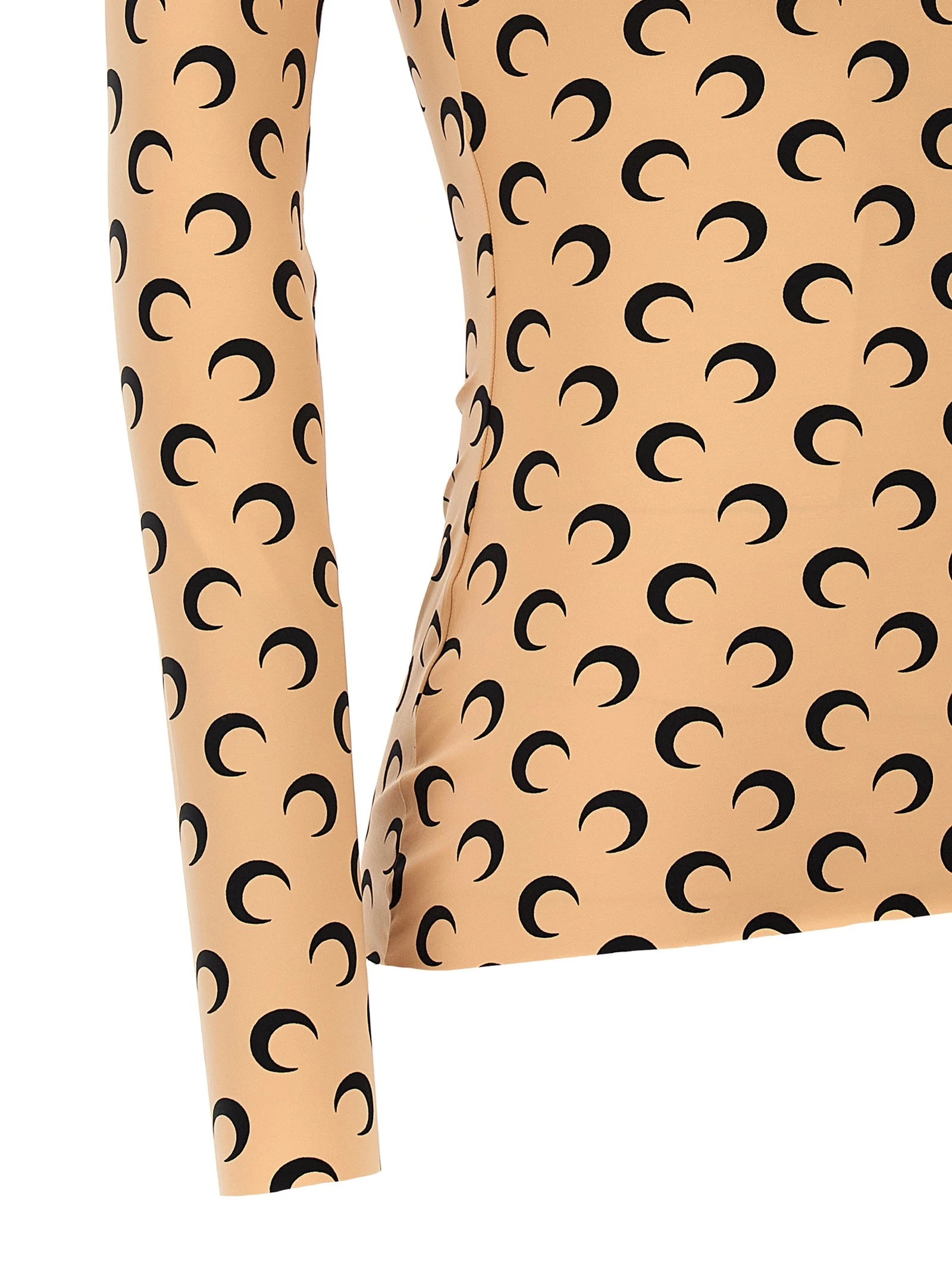 'Moon Printed Jersey' top