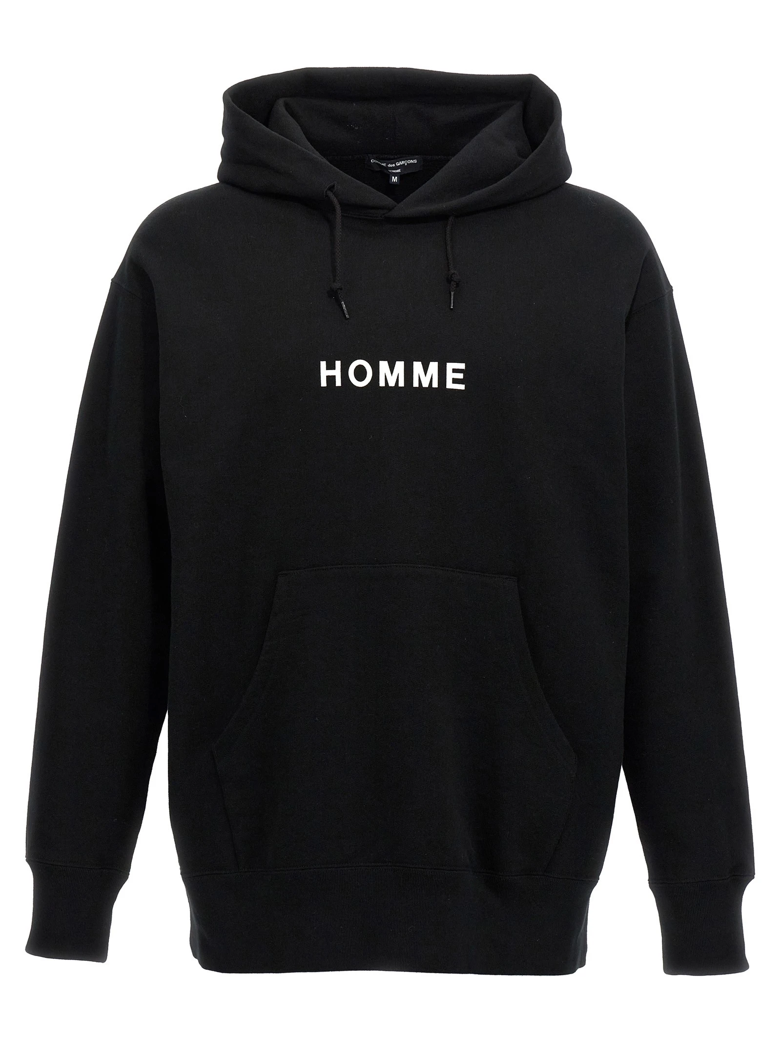 Logo print hoodie