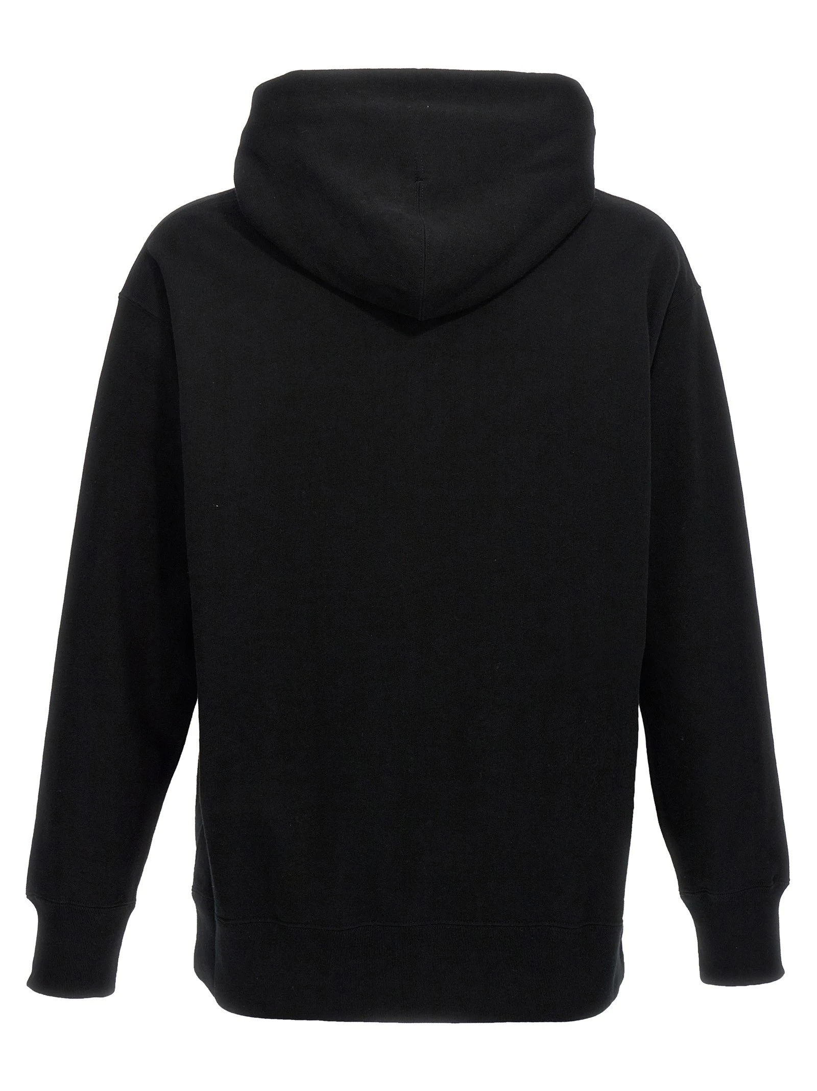 Logo print hoodie