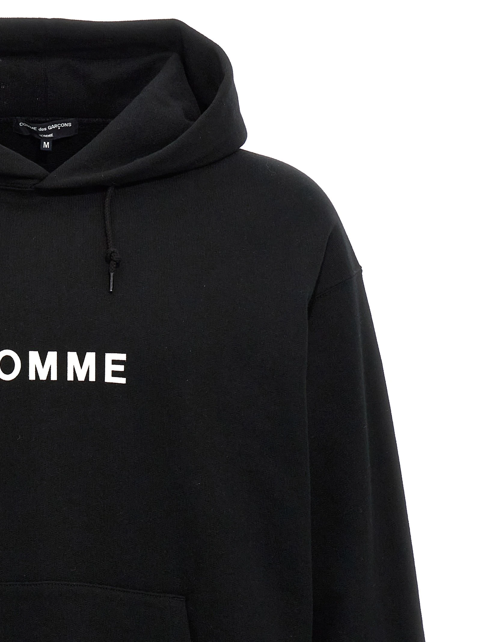 Logo print hoodie