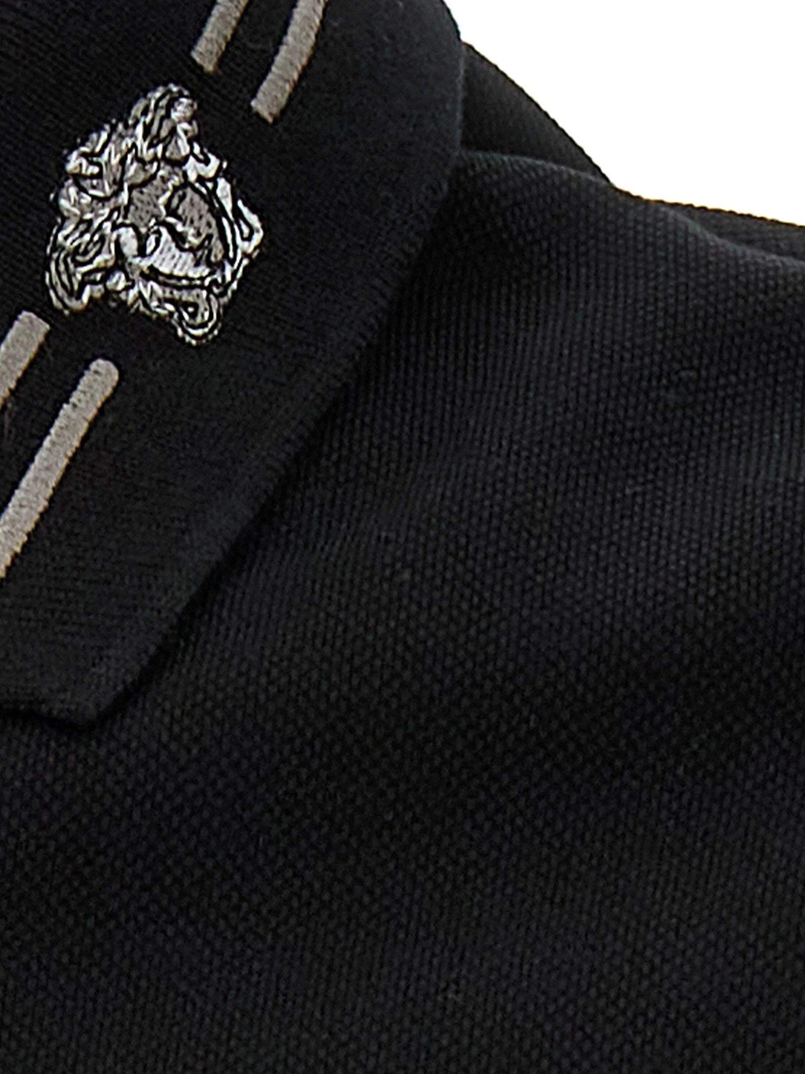 'Medusa embroidery' polo shirt
