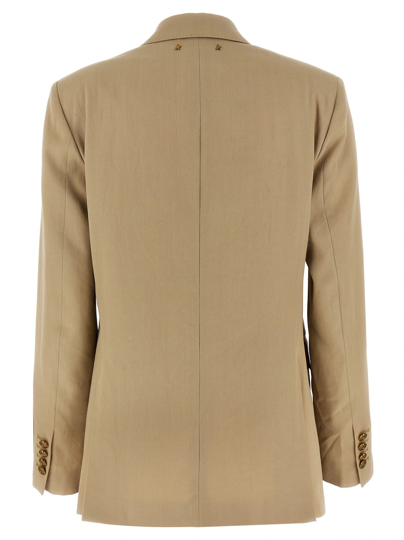 Heraldic buttons blazer