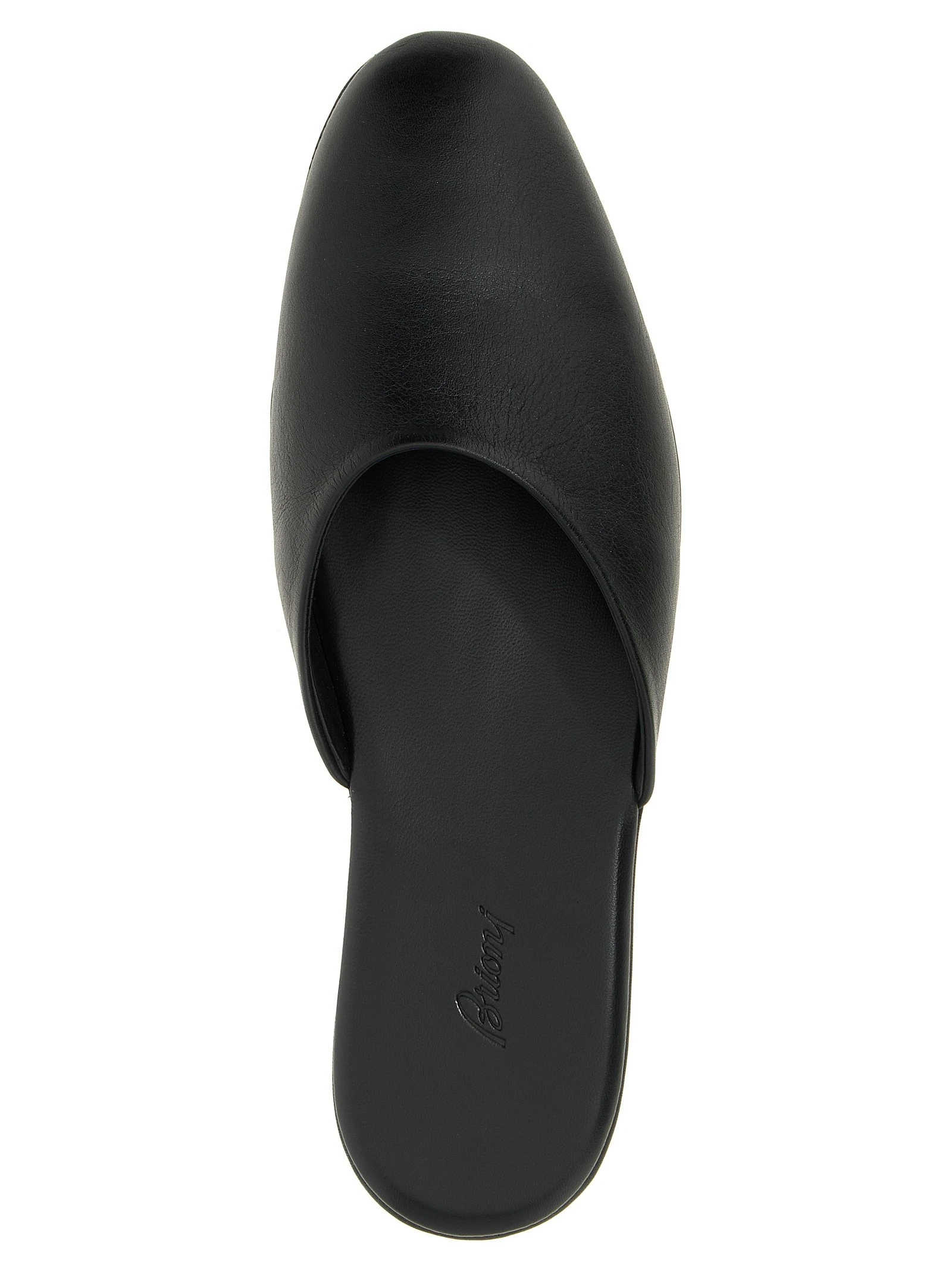 Leather sabots