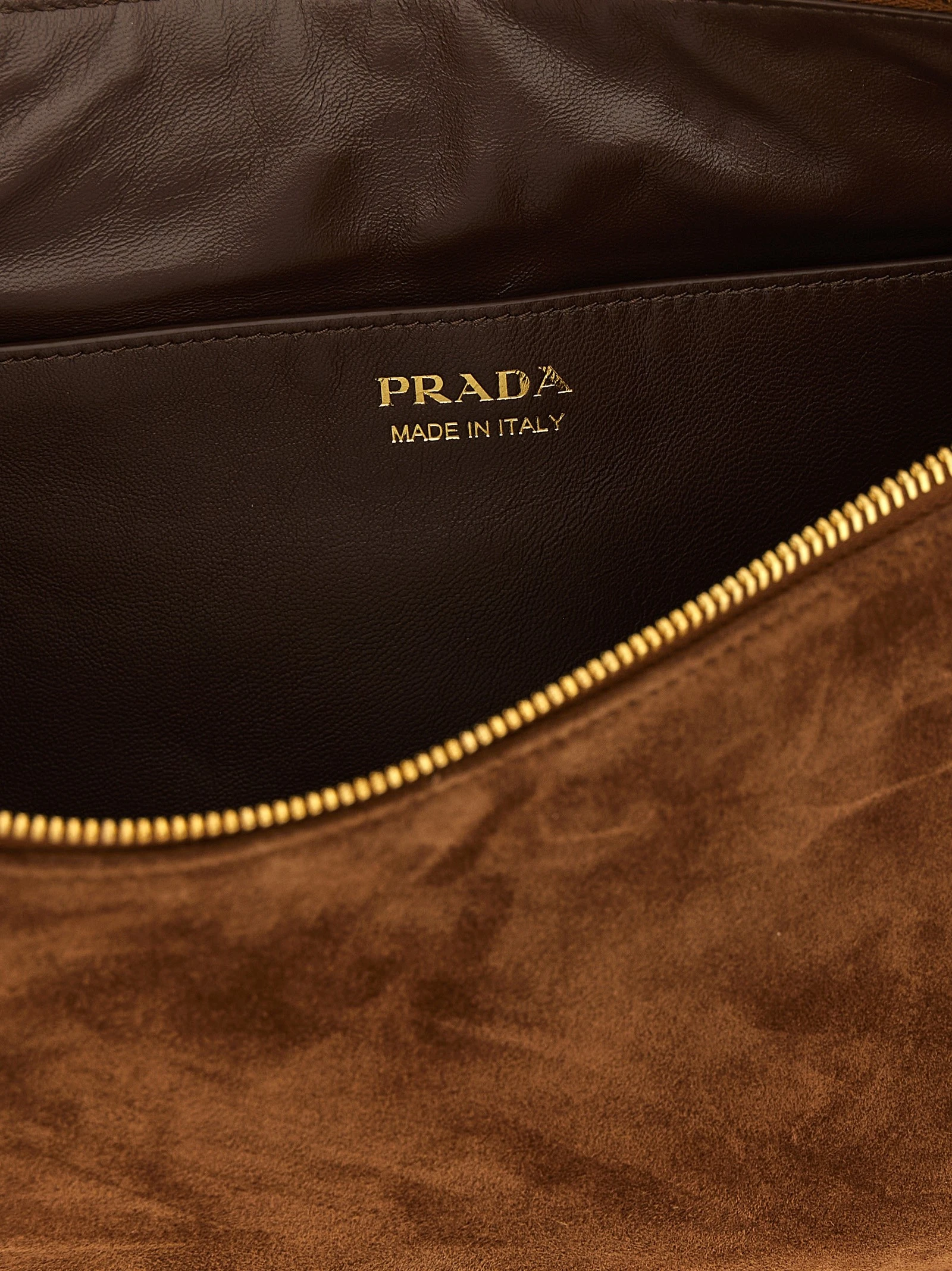 'Prada Demi-Lune' large shoulder bag