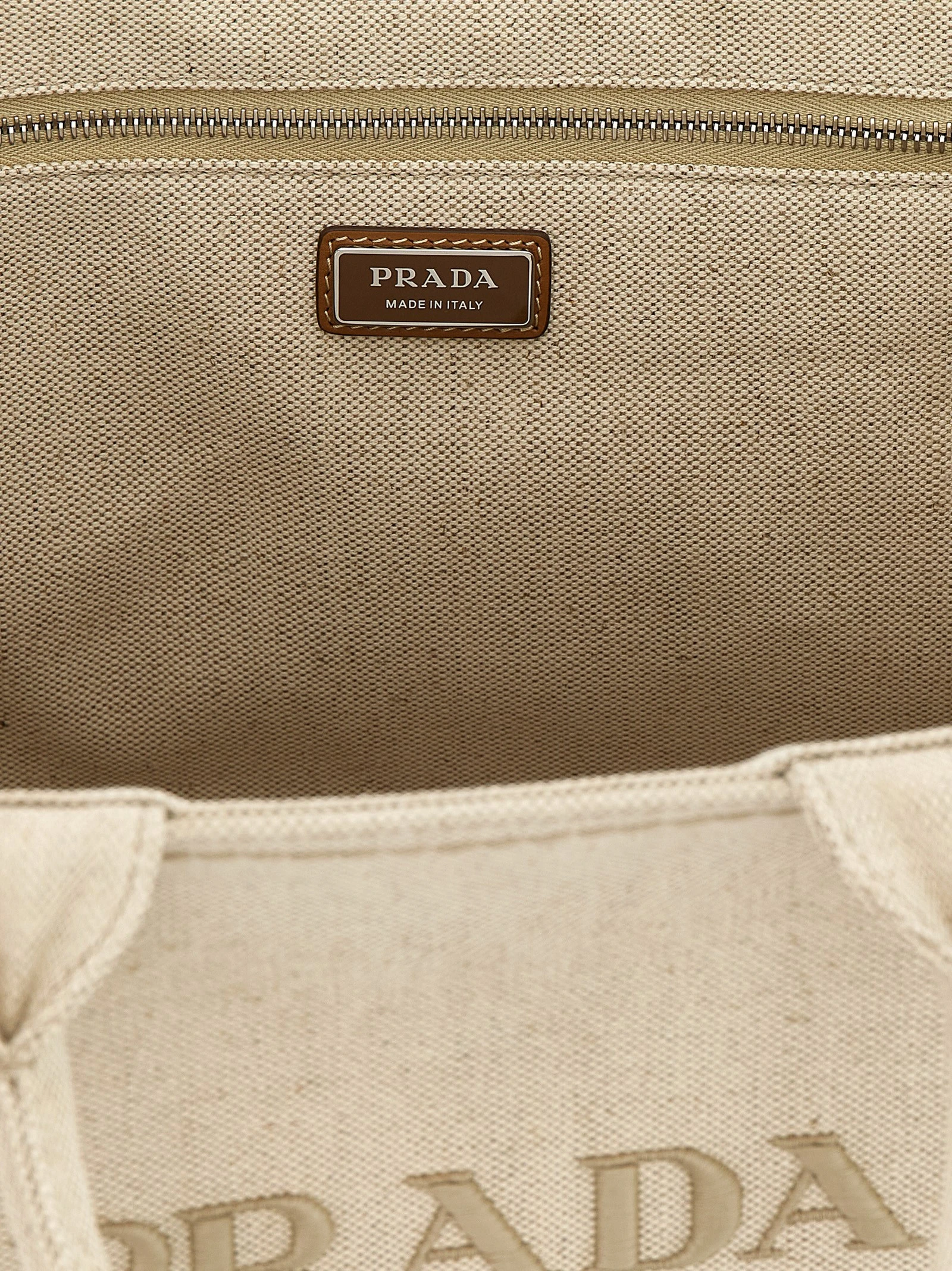Extra large 'Prada Jardinière' shopping bag