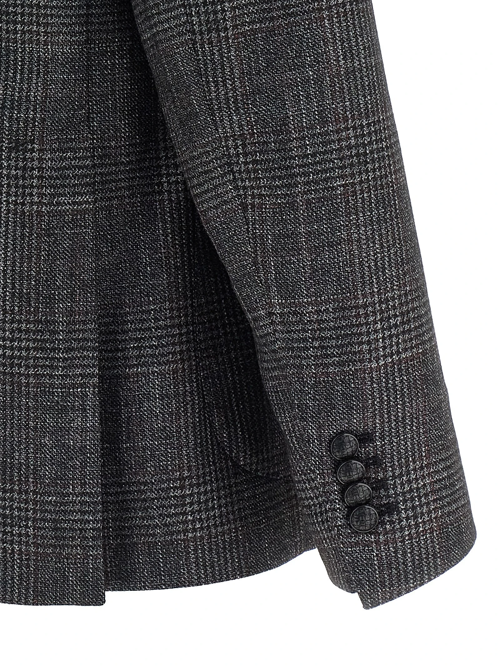 Check patterned blazer